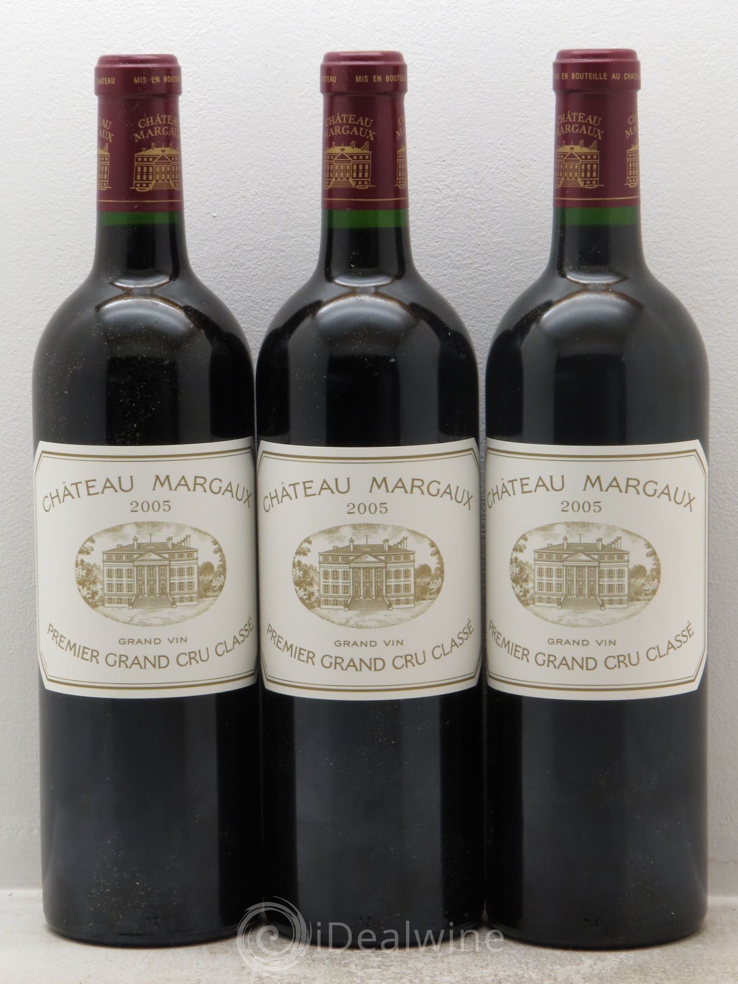 Château Margaux 1er Grand Cru Classé (sans prix de réserve) 2005 - Lot de 3 bouteilles - 0