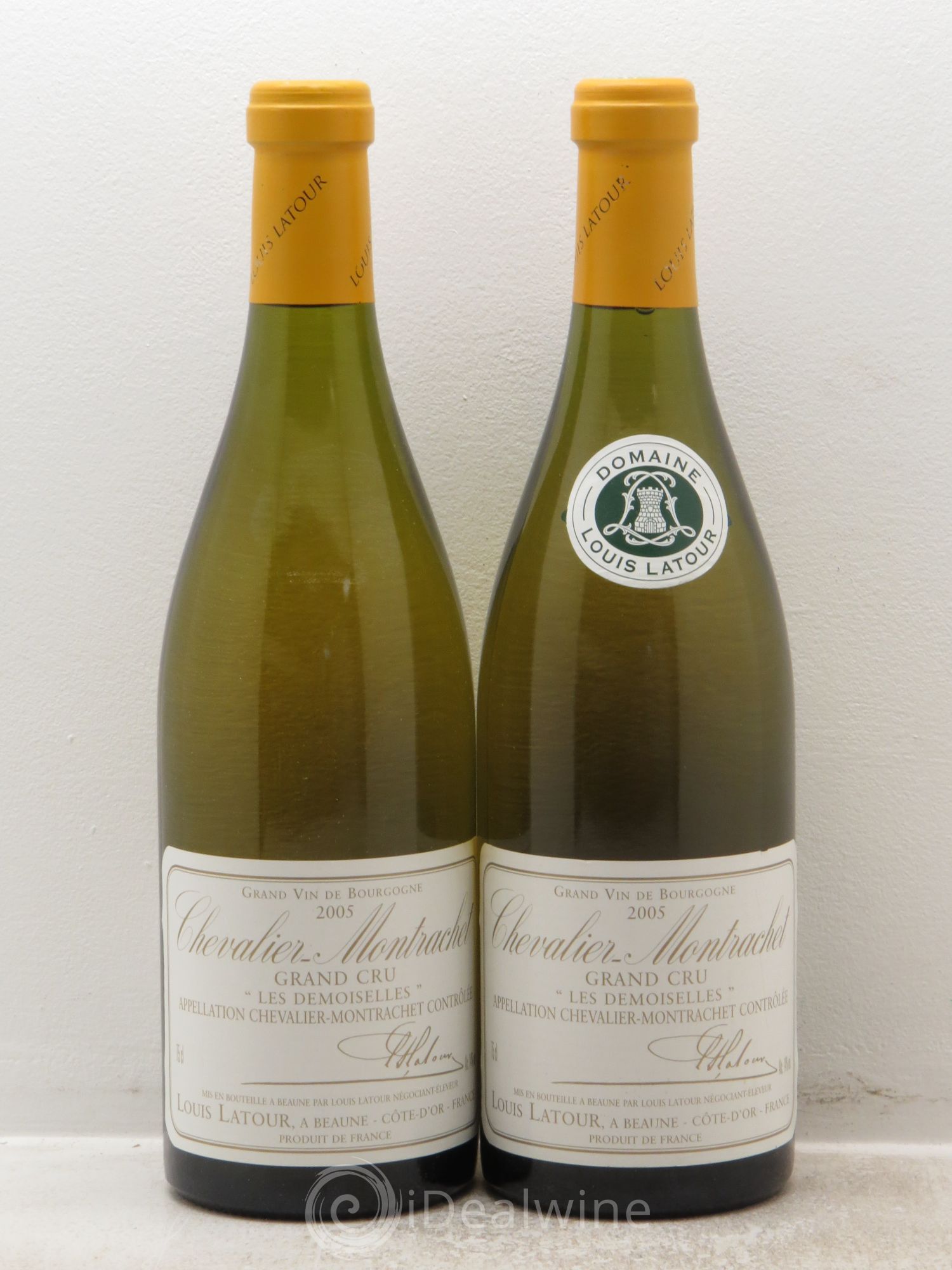 Chevalier-Montrachet Grand Cru Les Demoiselles Louis Latour (sans prix de réserve) 2005 - Lot de 2 bouteilles - 0