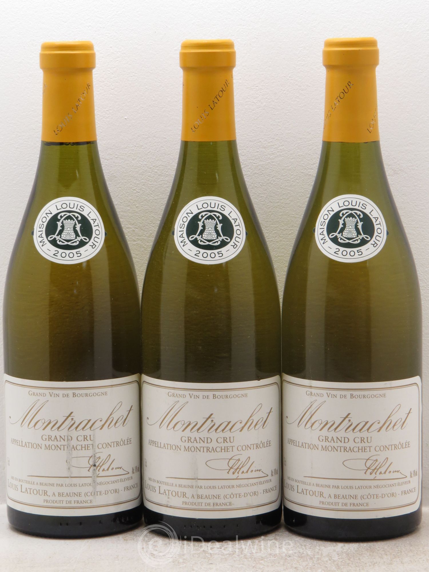 Montrachet Grand Cru Louis Latour 2005 - Lot de 3 bouteilles - 0