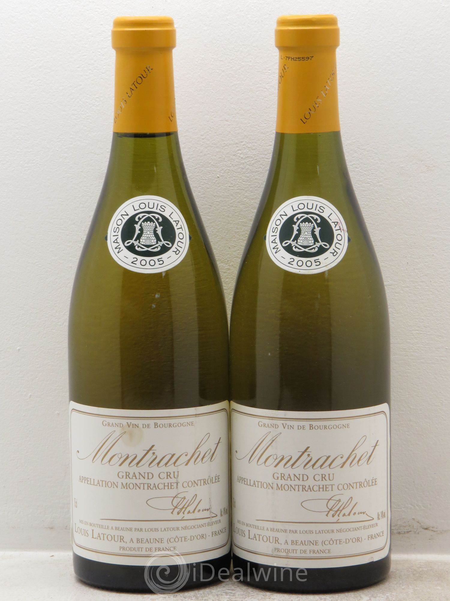 Montrachet Grand Cru Louis Latour 2005 - Lot de 2 bouteilles - 0