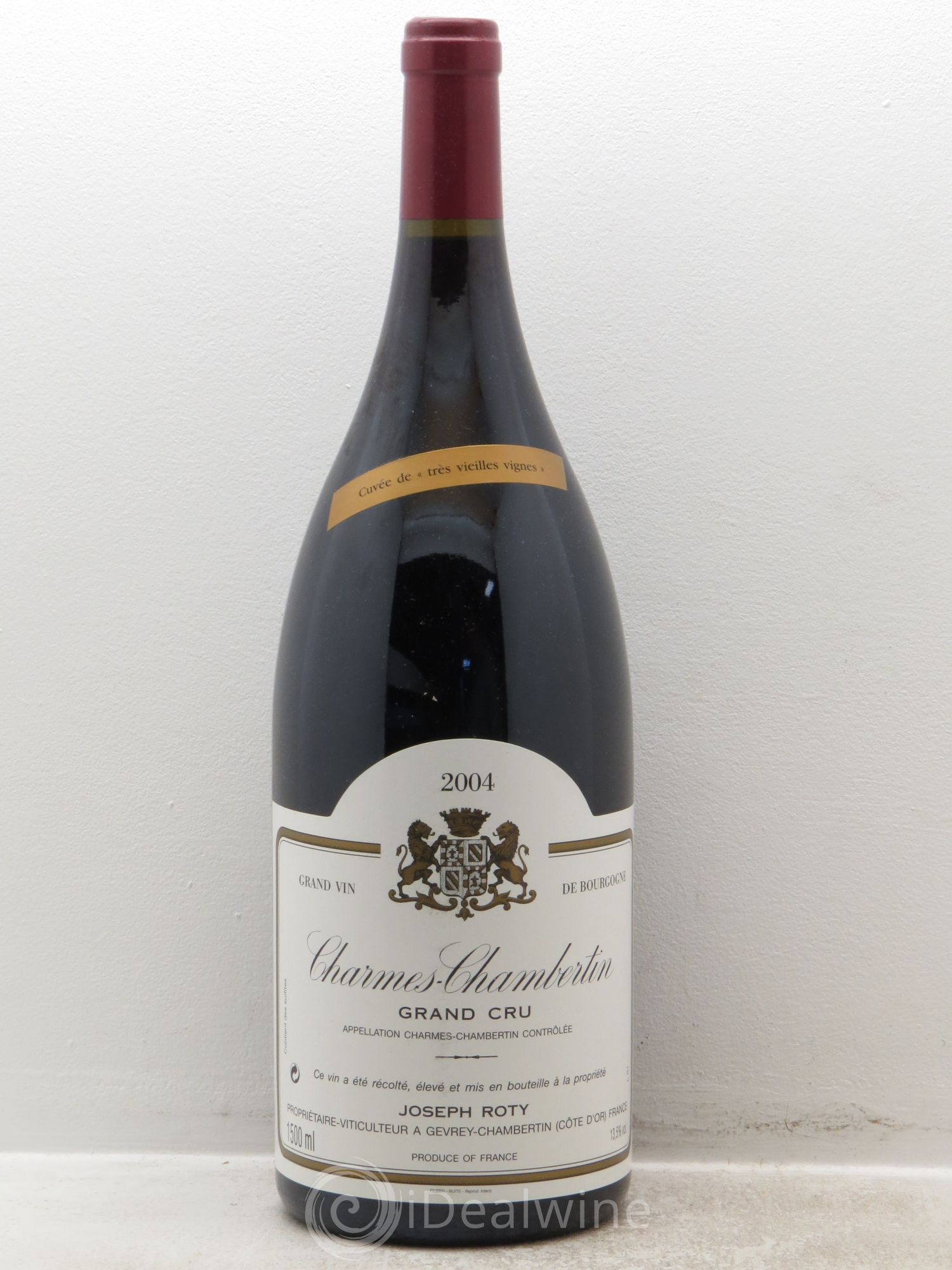 Charmes-Chambertin Grand Cru Très vieilles vignes Joseph Roty (Domaine) (sans prix de réserve) 2004 - Lot de 1 magnum - 0