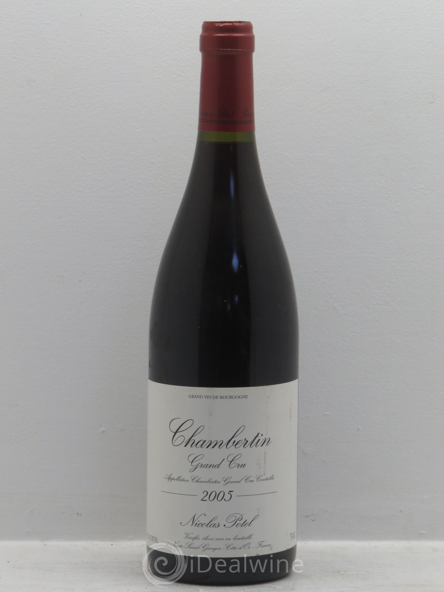 Chambertin Grand Cru Nicolas Potel (sans prix de réserve) 2005 - Posten von 1 Flasche - 0
