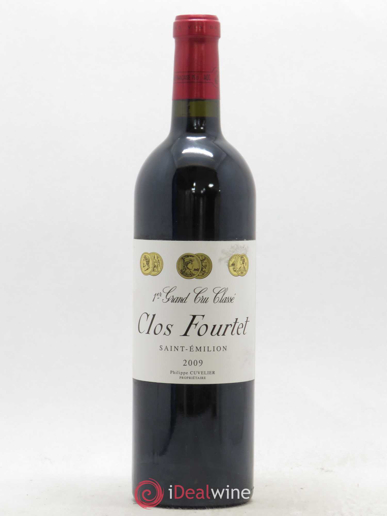 Clos Fourtet 1er Grand Cru Classé B 2009 - Lot de 1 bouteille - 0