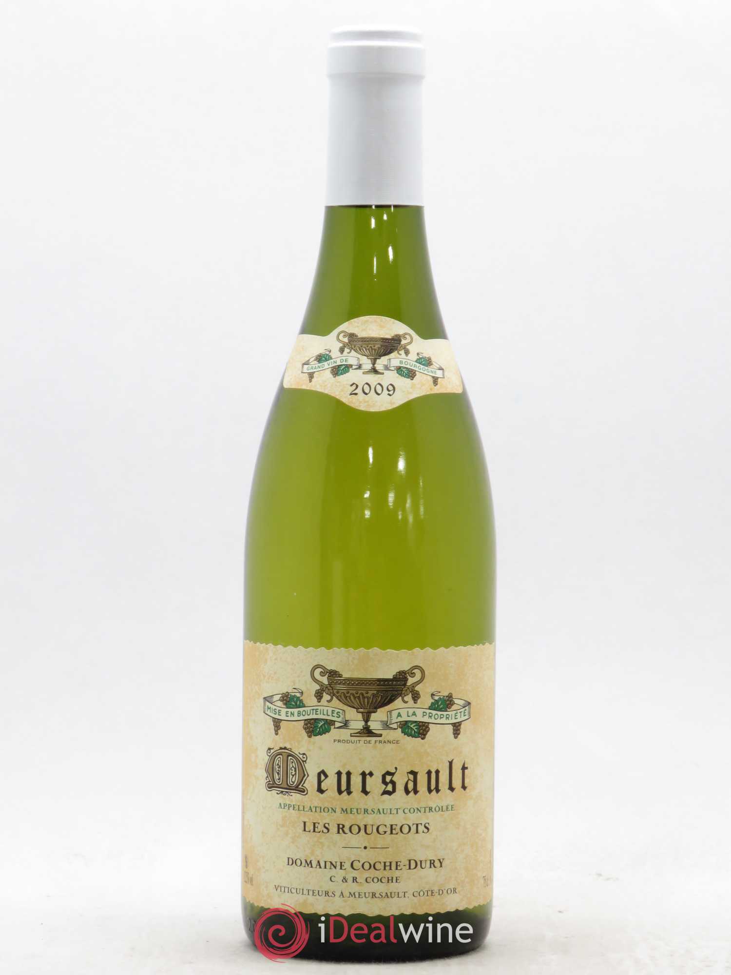 Meursault Les Rougeots Coche Dury (Domaine) 2009 - Lot de 1 bouteille - 0