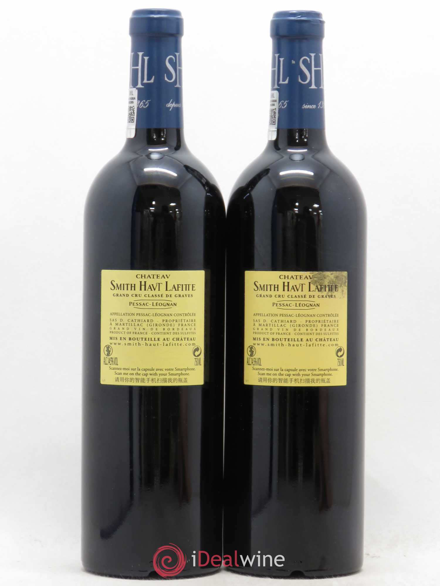 Château Smith Haut Lafitte Cru Classé de Graves 2009 - Lot de 2 bouteilles - 1