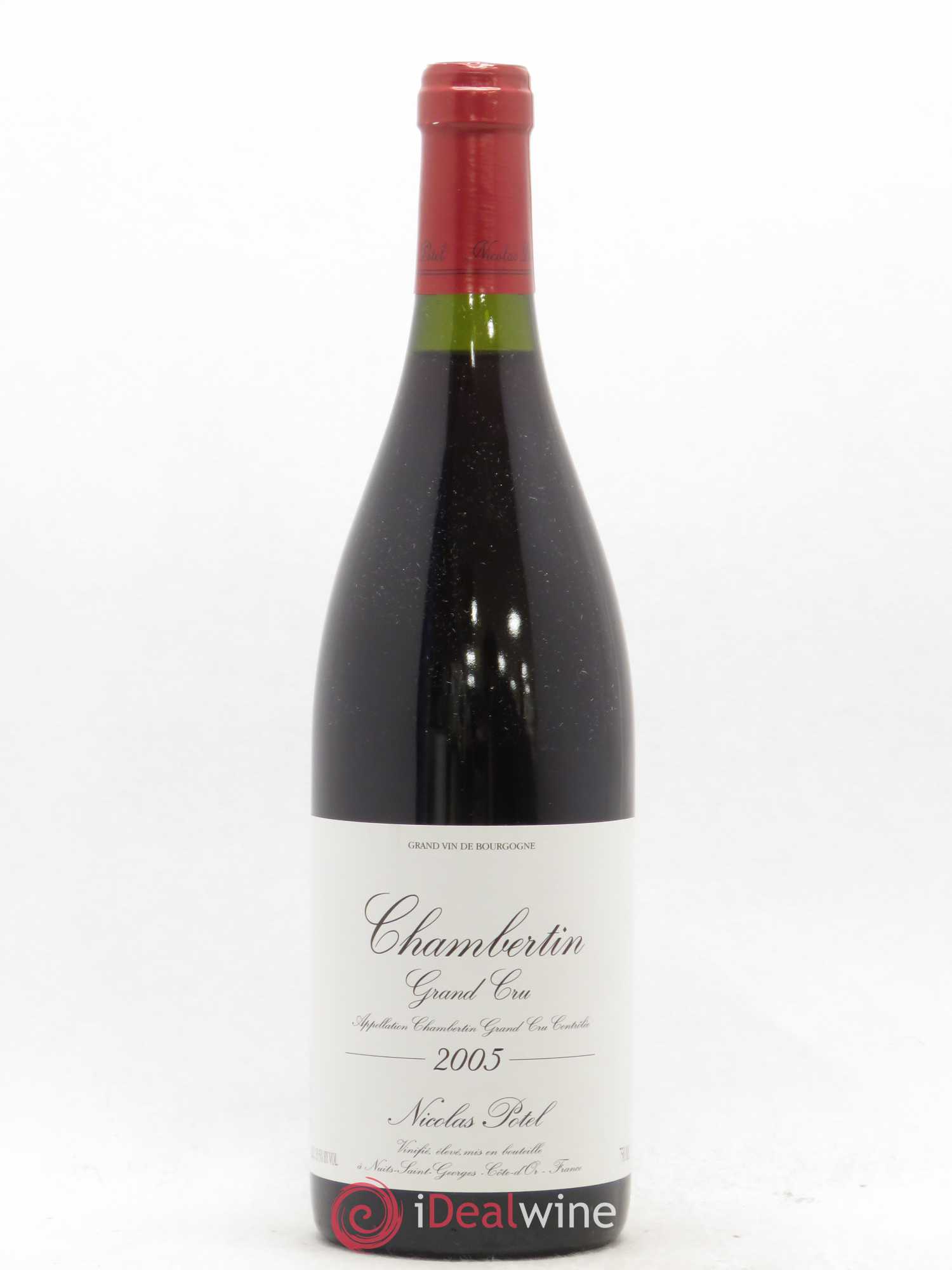 Chambertin Grand Cru Nicolas Potel 2005 - Lot de 1 bouteille - 0