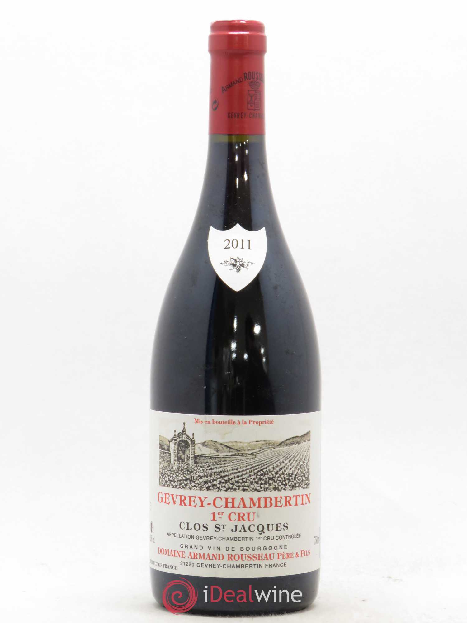 Gevrey-Chambertin 1er Cru Clos Saint-Jacques Armand Rousseau (Domaine) 2011 - Lot de 1 bouteille - 0