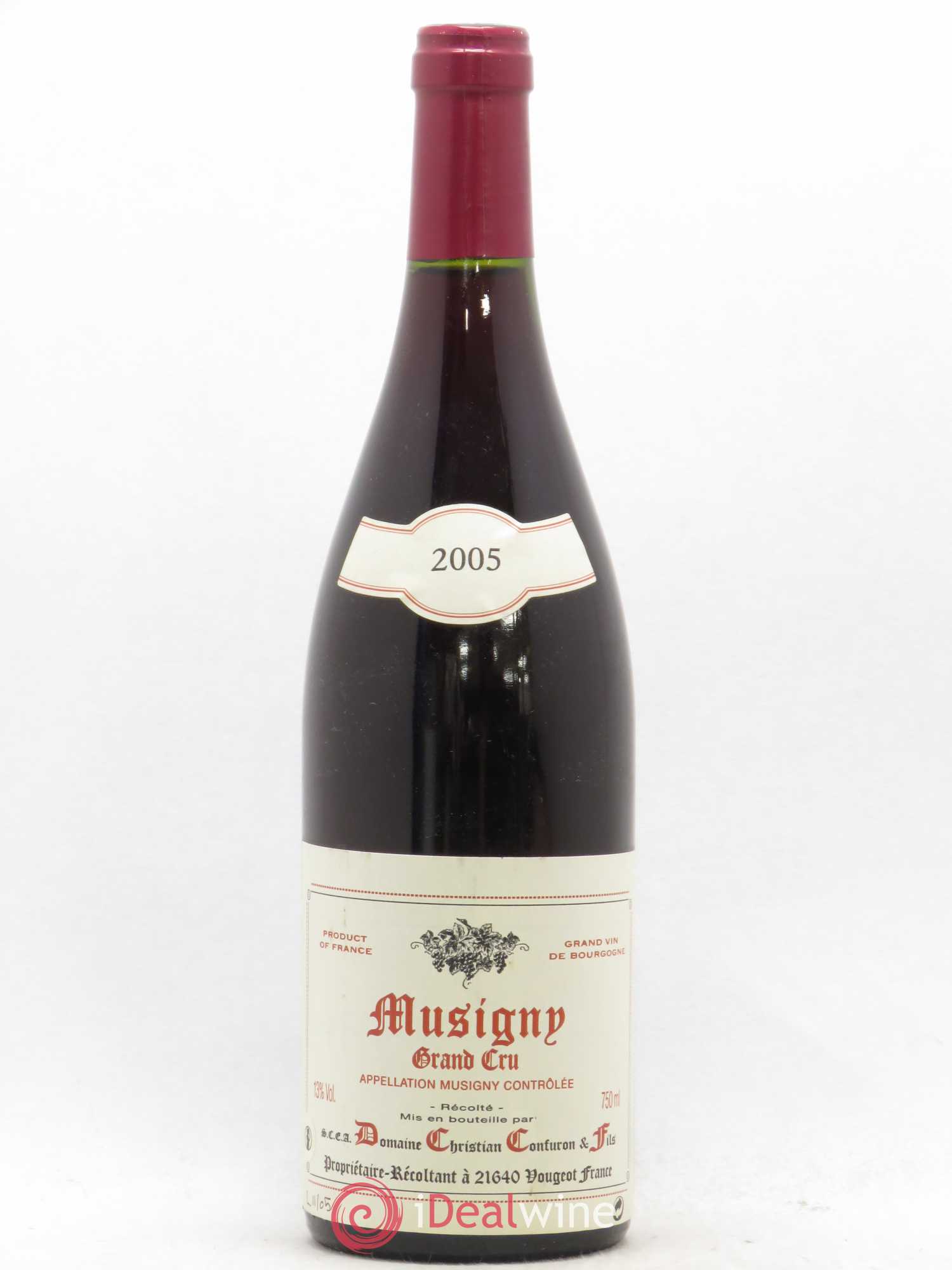 Musigny Grand Cru Christian Confuron 2005 - Lot de 1 bouteille - 0