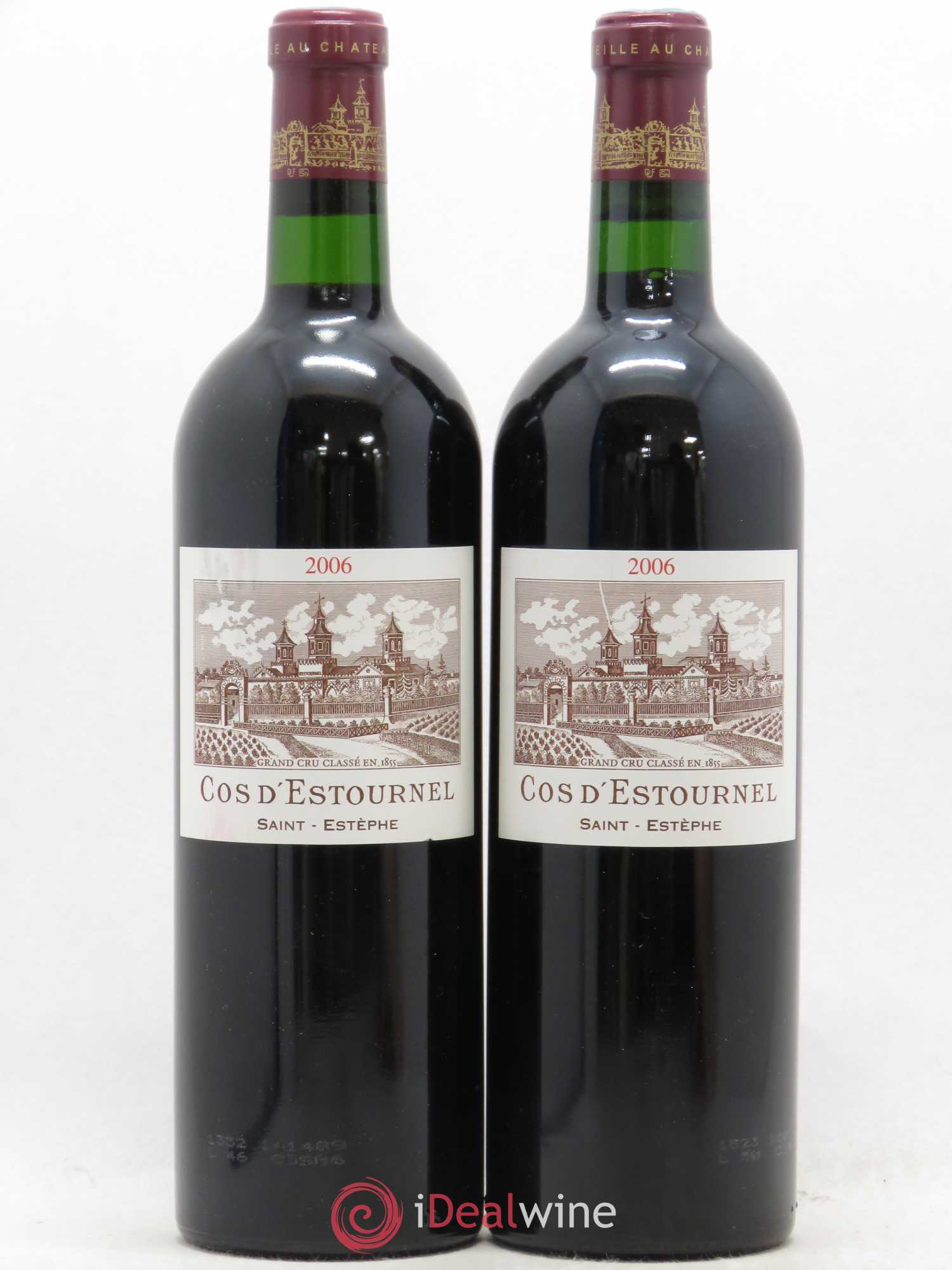 Cos d'Estournel 2ème Grand Cru Classé 2006 - Lot de 2 bouteilles - 0