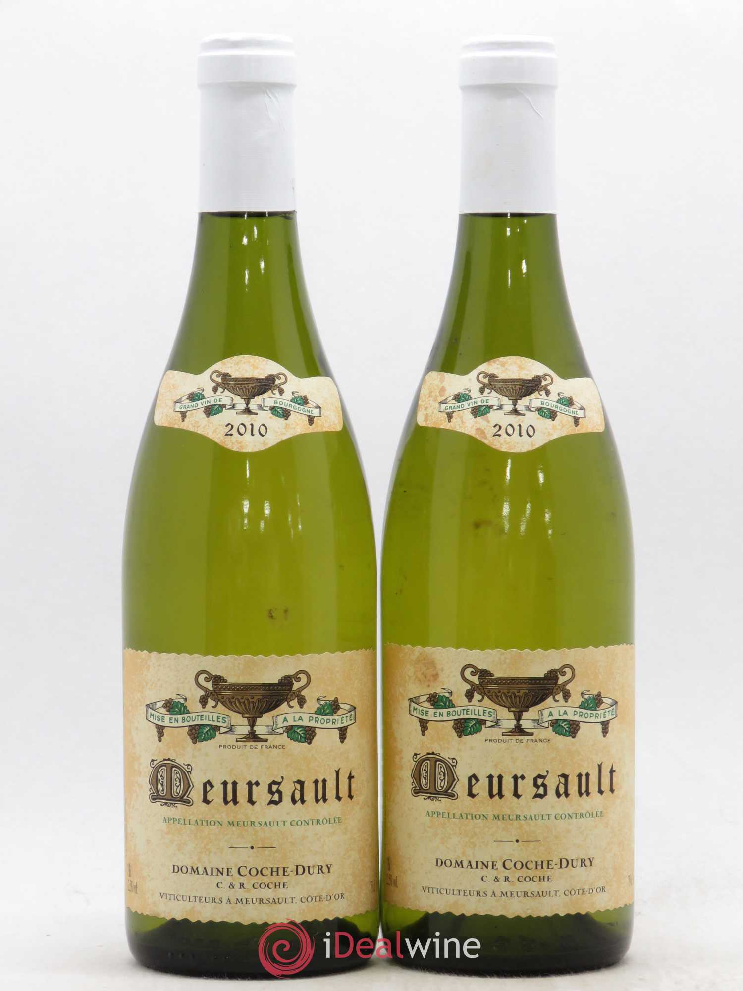 Meursault Coche Dury (Domaine) Village 2010 - Lot de 2 bouteilles - 0