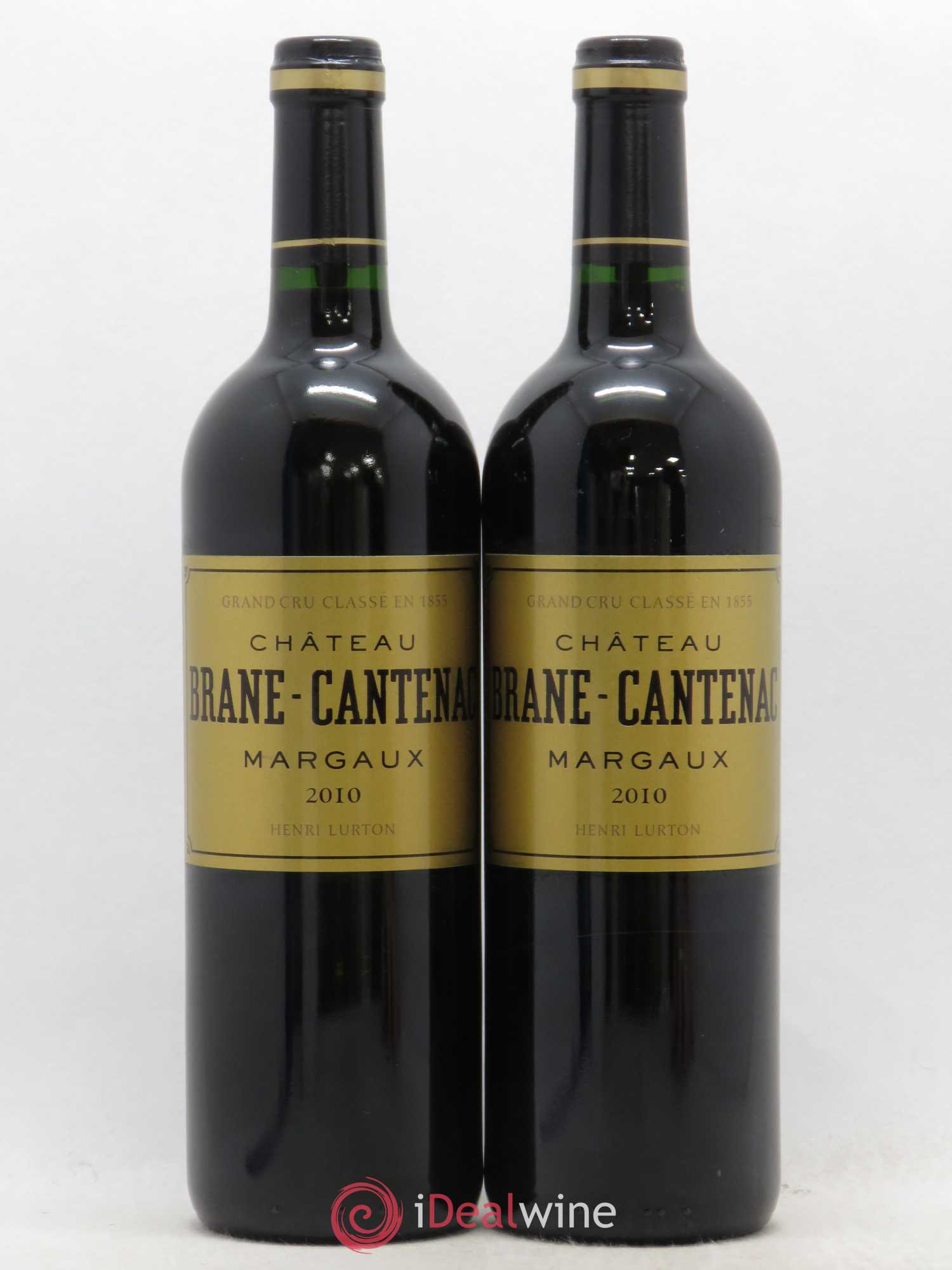Château Brane Cantenac 2ème Grand Cru Classé 2010 - Lot de 2 bouteilles - 0