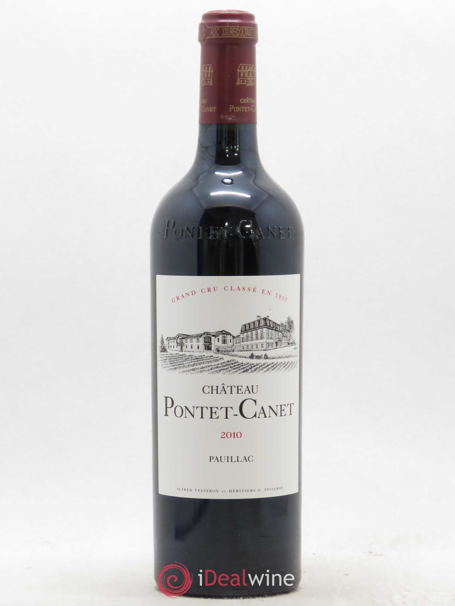 Château Pontet Canet 5ème Grand Cru Classé 2010 - Lot de 1 bouteille - 0