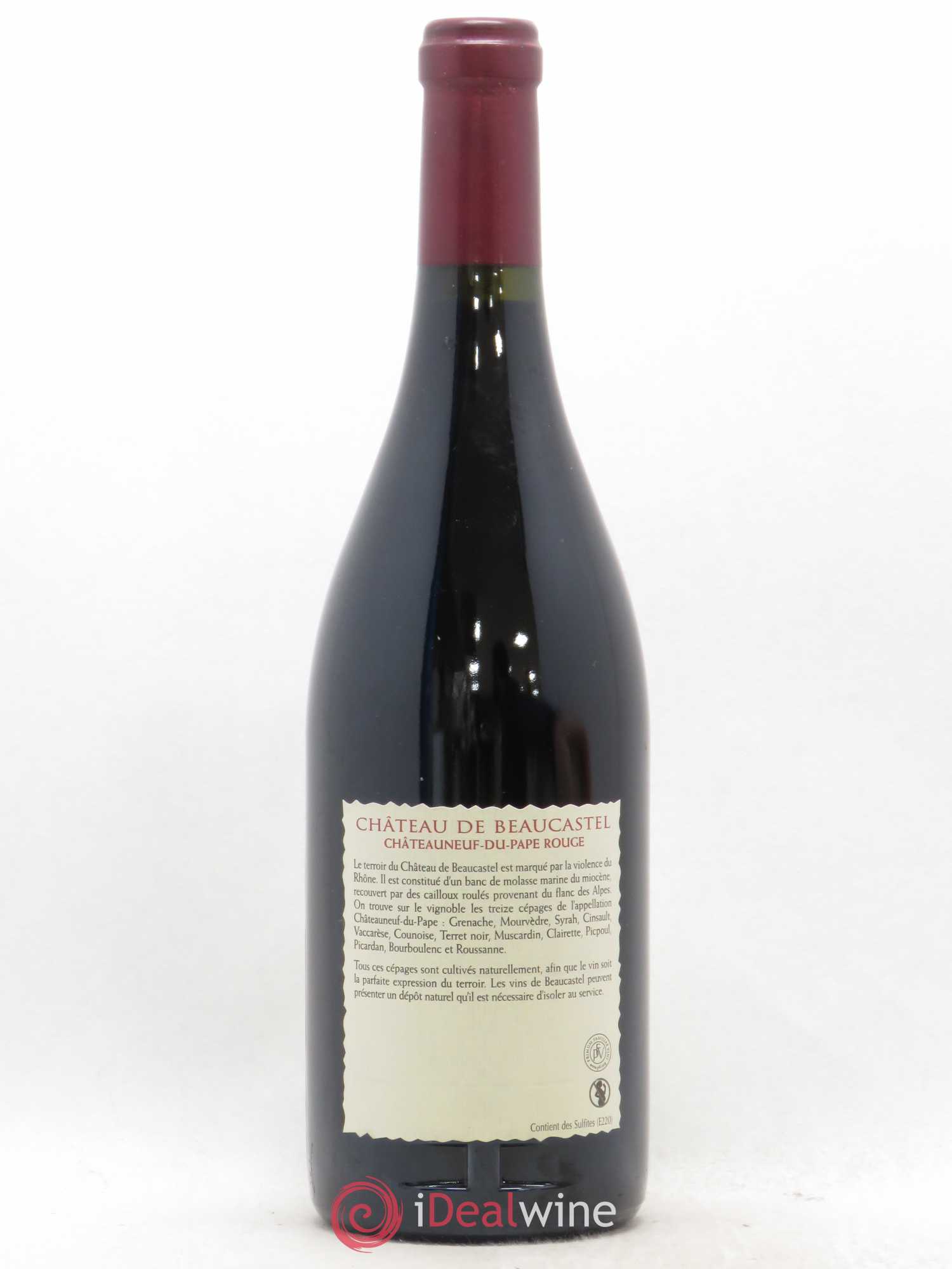 Châteauneuf-du-Pape Château de Beaucastel Hommage à Jacques Perrin Famille Perrin 2005 - Posten von 1 Flasche - 1