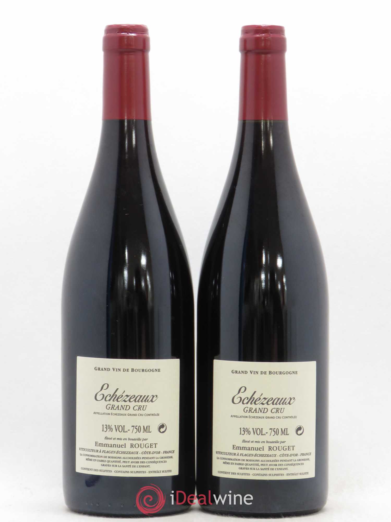 Echezeaux Grand Cru Emmanuel Rouget 2011 - Lot de 2 bouteilles - 1