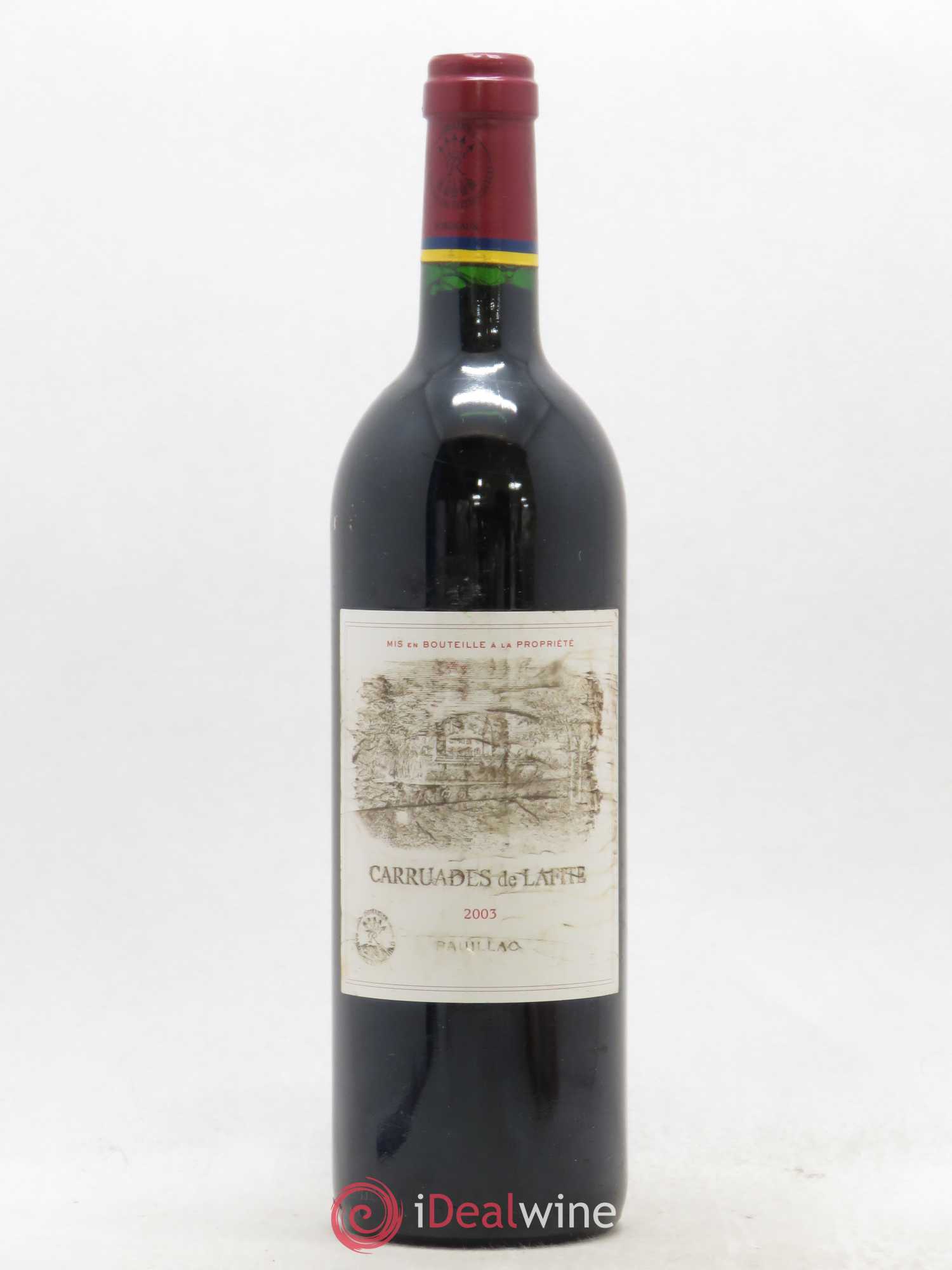 Carruades de Lafite Rothschild Second Vin 2003 - Lot de 1 bouteille - 0