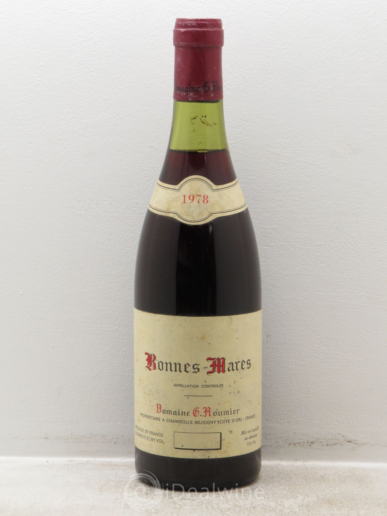 Bonnes-Mares Grand Cru Georges Roumier (Domaine) 1978 - Lot de 1 bouteille - 0
