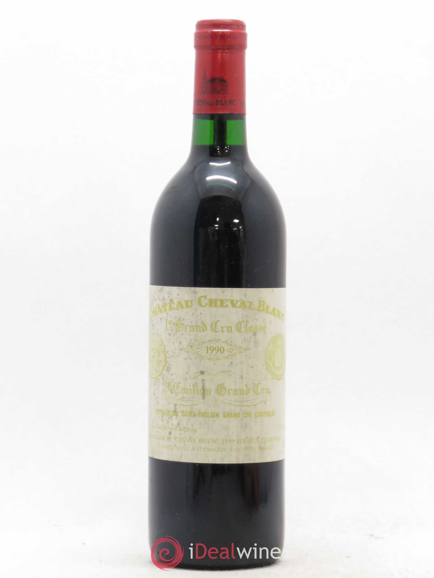 Château Cheval Blanc 1er Grand Cru Classé A 1990 - Lot de 1 bouteille - 0