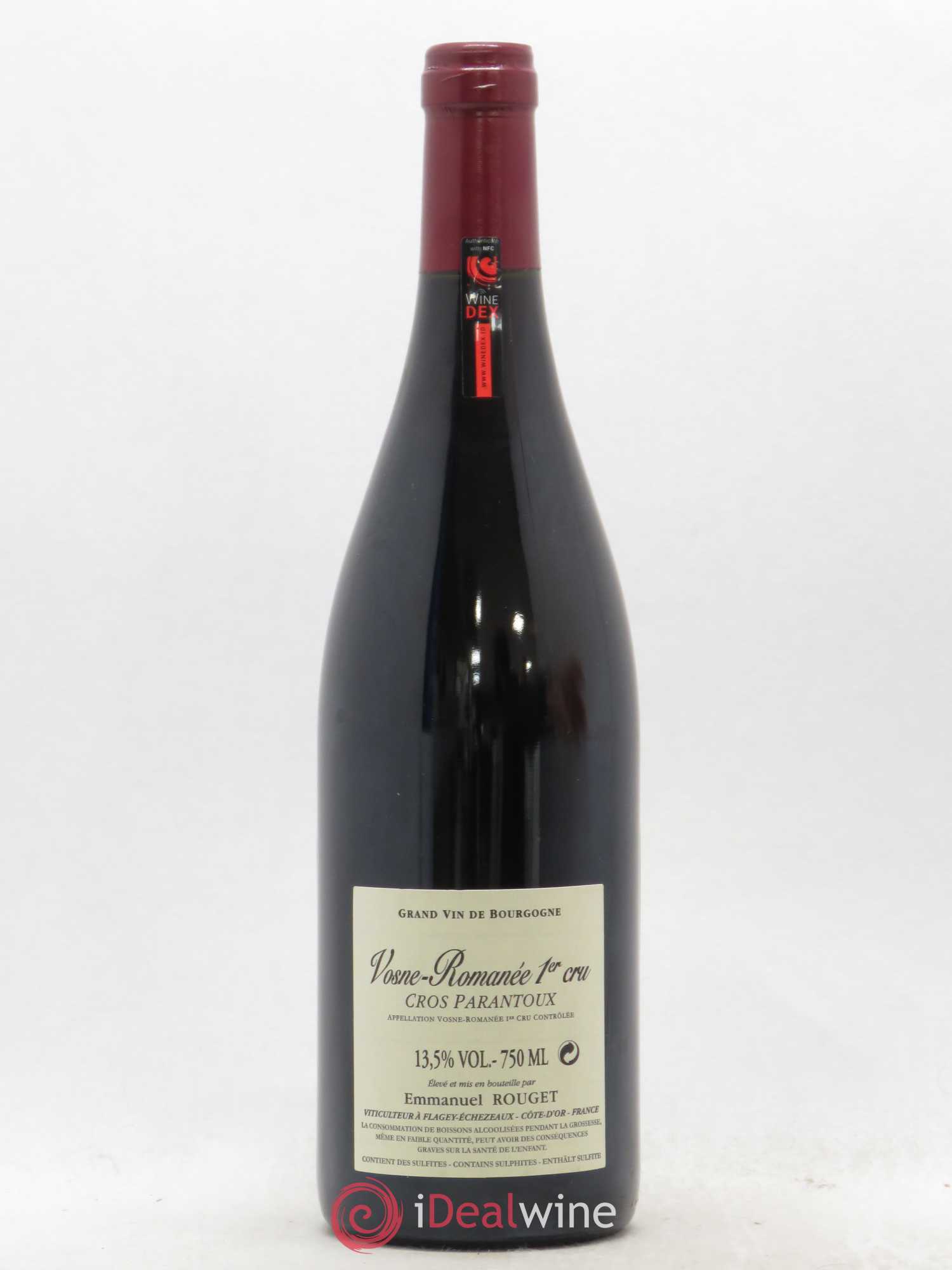 Vosne-Romanée 1er Cru Cros Parantoux Emmanuel Rouget 2009 - Lot de 1 bouteille - 1