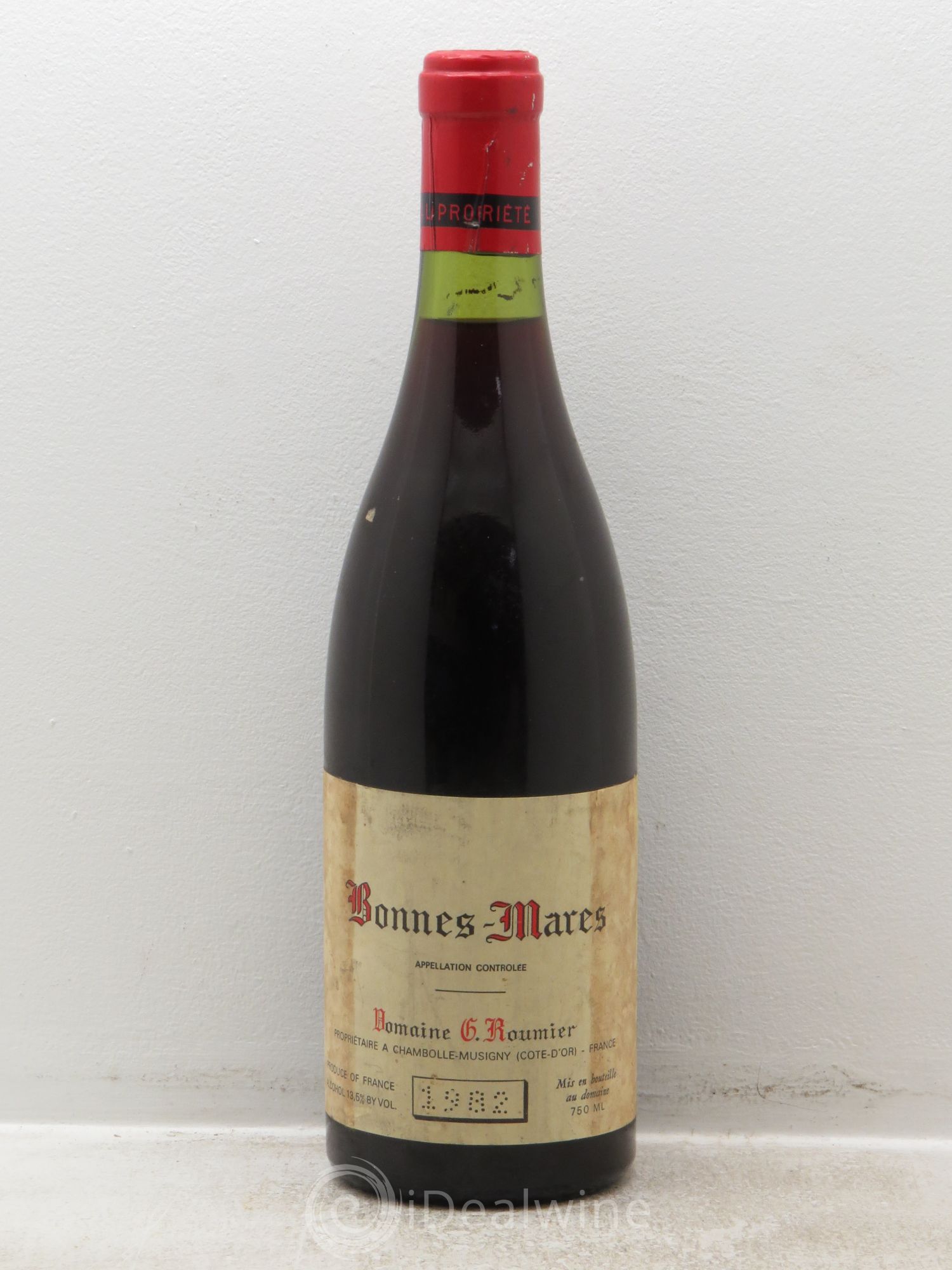 Bonnes-Mares Grand Cru Georges Roumier (Domaine) 1982 - Lot de 1 bouteille - 0