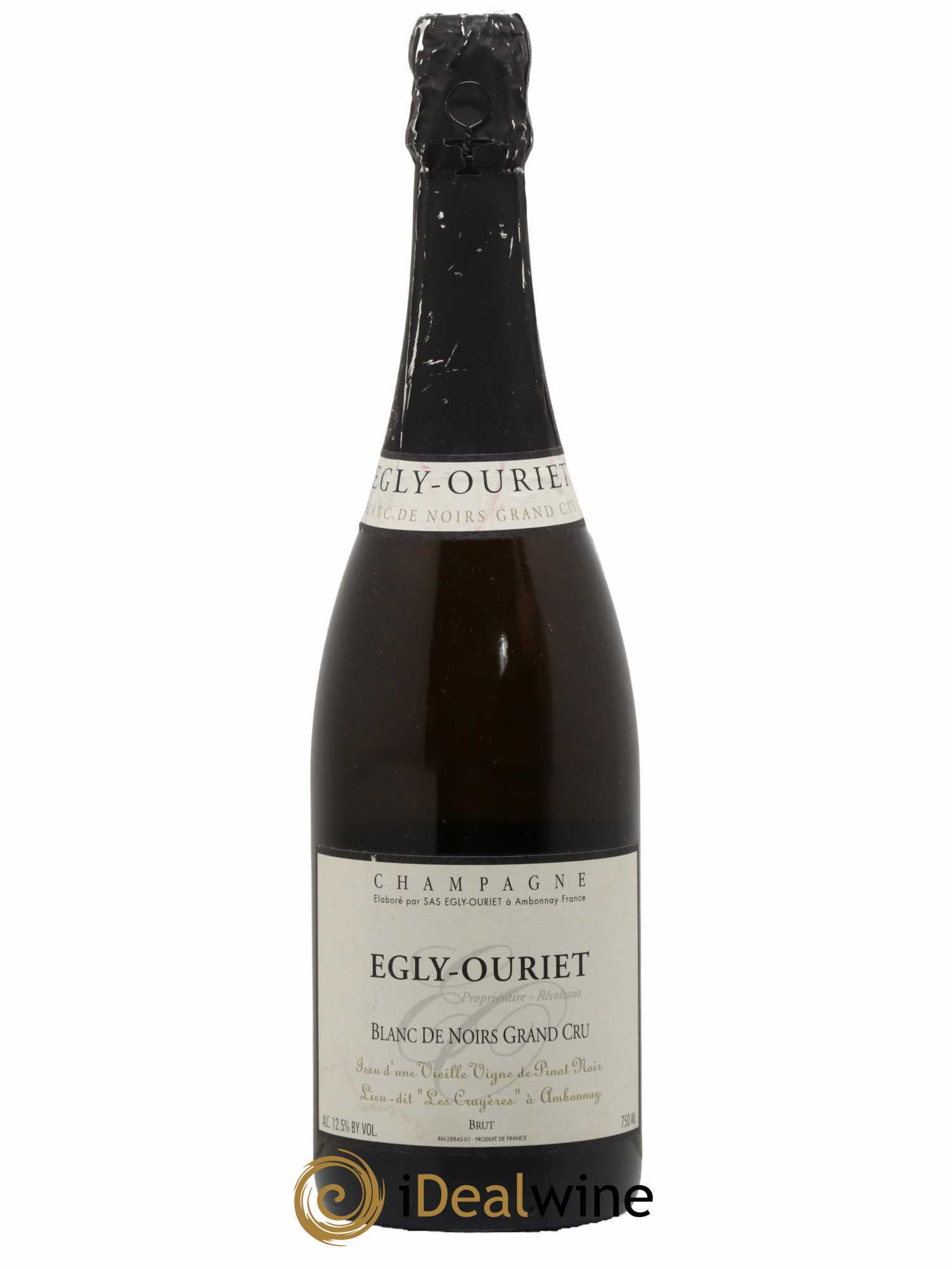 Blanc de Noirs Les Crayères Vieilles vignes Egly-Ouriet - Lot of 1 bottle - 0