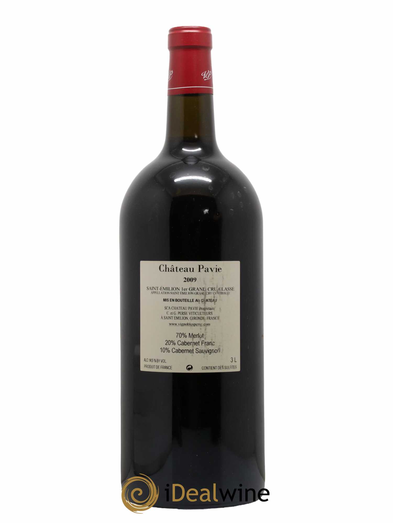 Château Pavie 1er Grand Cru Classé A 2009 - Lot de 1 double magnum - 1