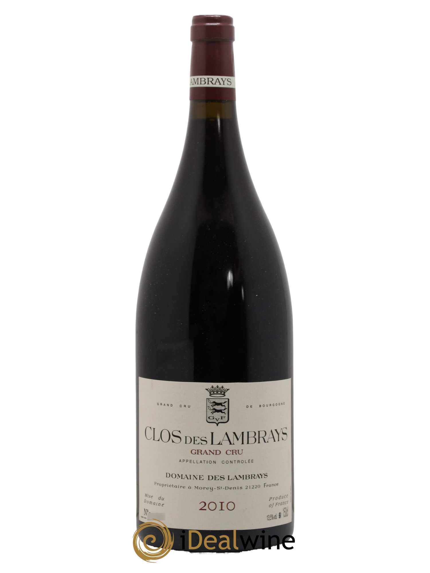 Clos des Lambrays Grand Cru Domaine des Lambrays 2010 - Lot de 1 magnum - 0