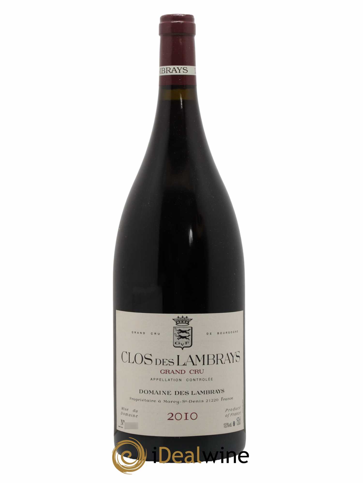 Clos des Lambrays Grand Cru Domaine des Lambrays 2010 - Lot de 1 magnum - 0