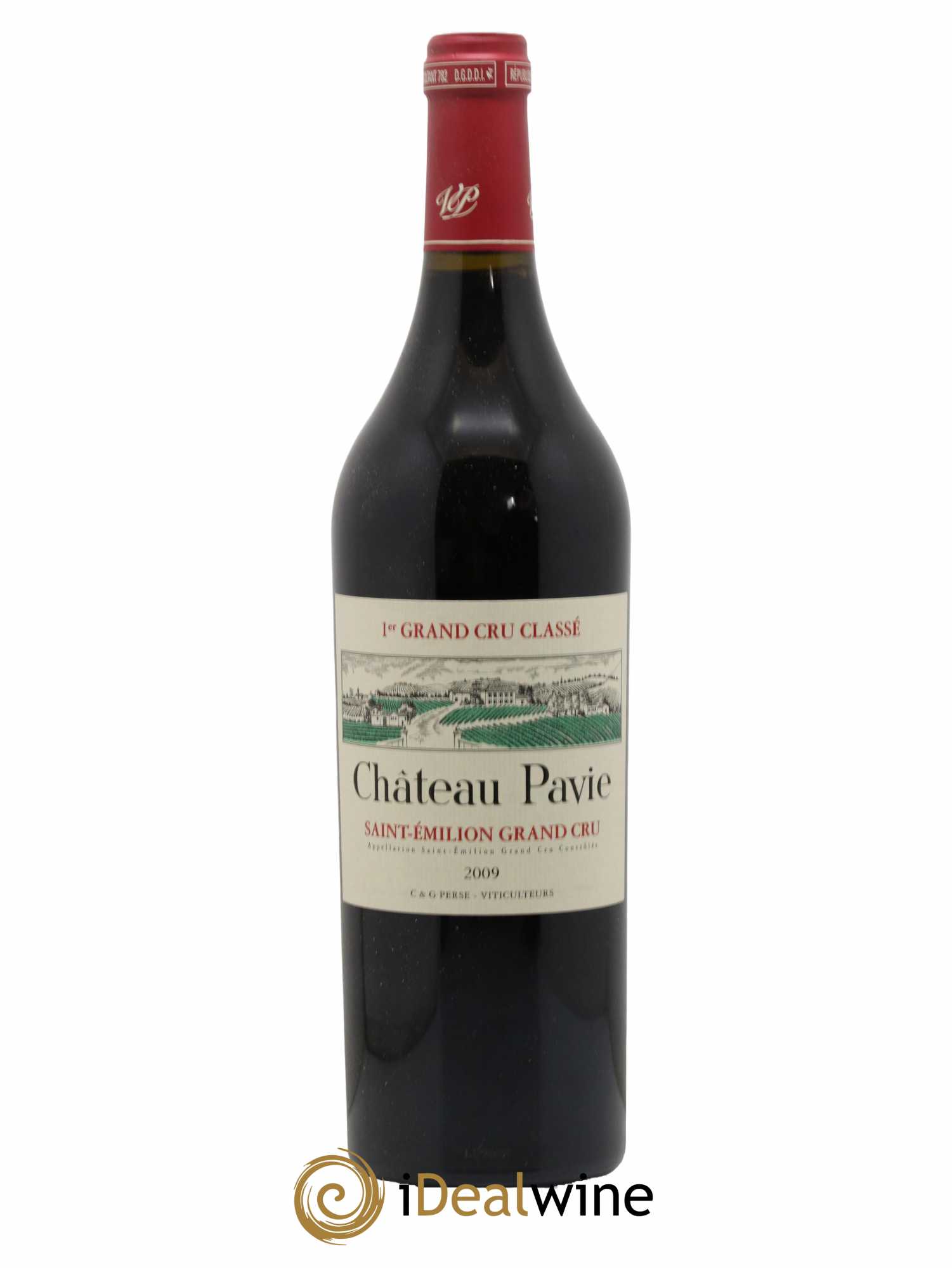 Château Pavie 1er Grand Cru Classé A 2009 - Lot de 1 bouteille - 0