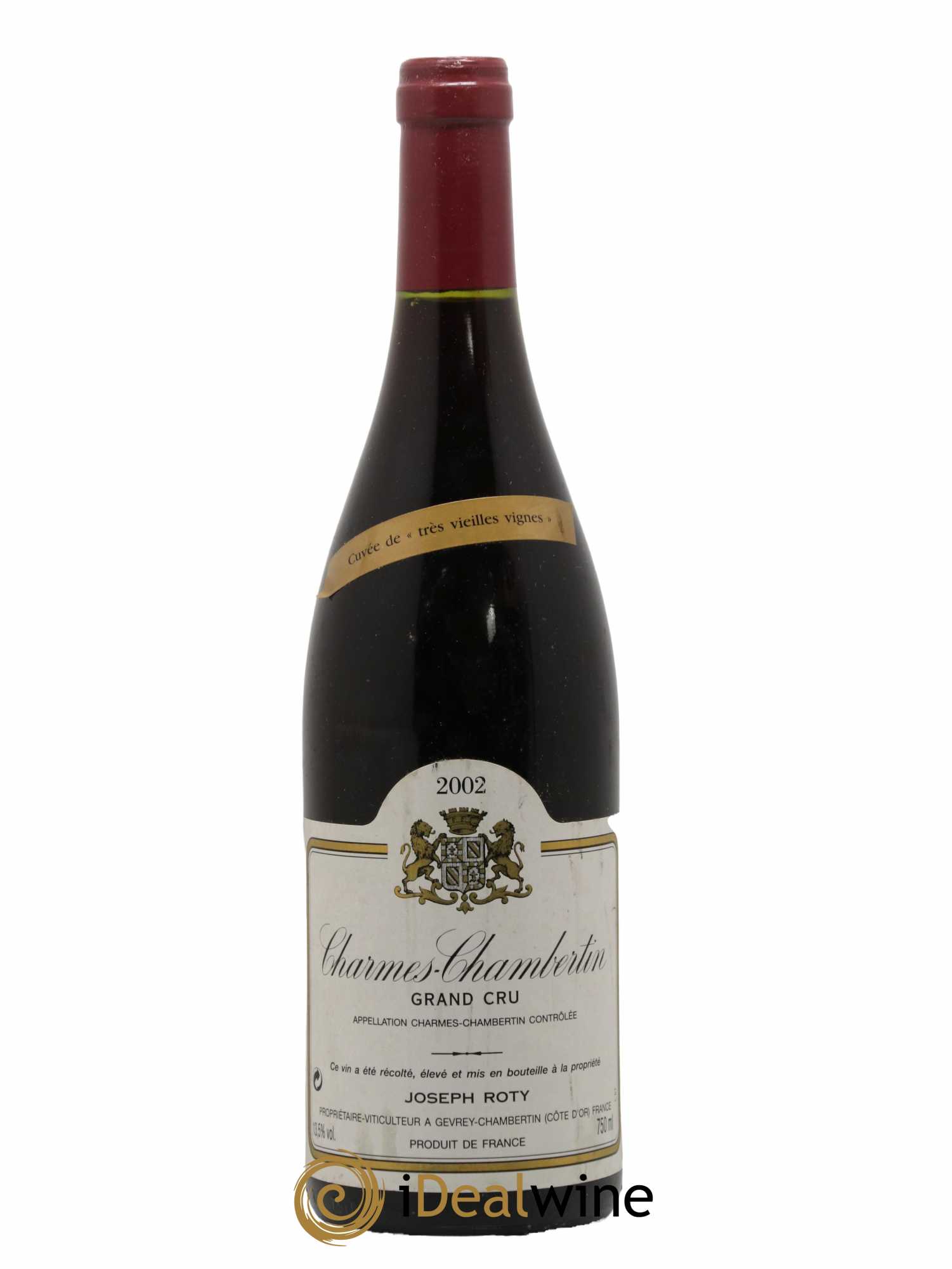 Charmes-Chambertin Grand Cru Très vieilles vignes Joseph Roty (Domaine) 2002 - Lot de 1 bouteille - 0