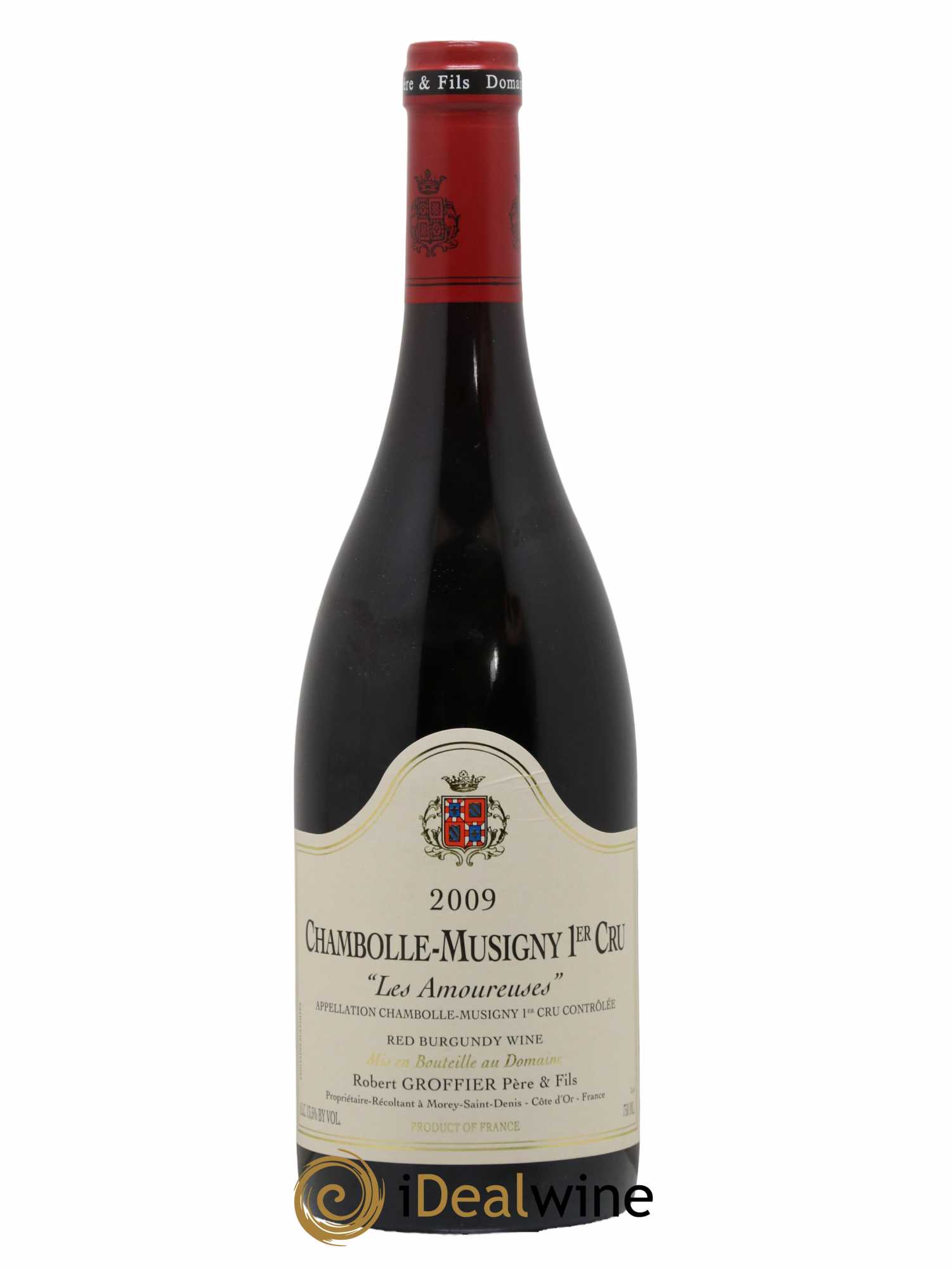 Chambolle-Musigny 1er Cru Les Amoureuses Robert Groffier Père & Fils (Domaine) 2009 - Lot de 1 bouteille - 0