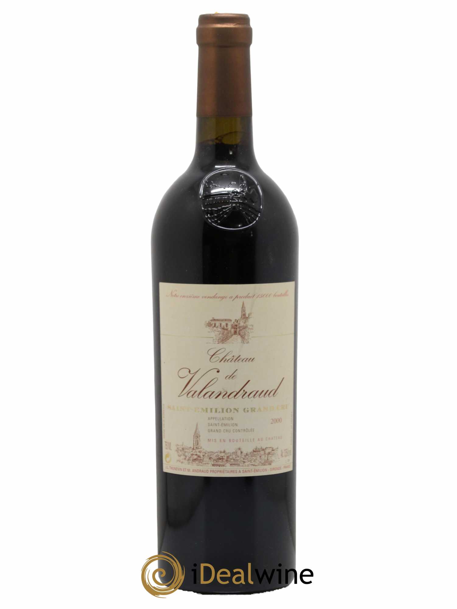Château de Valandraud 2000 - Lot de 1 bouteille - 0