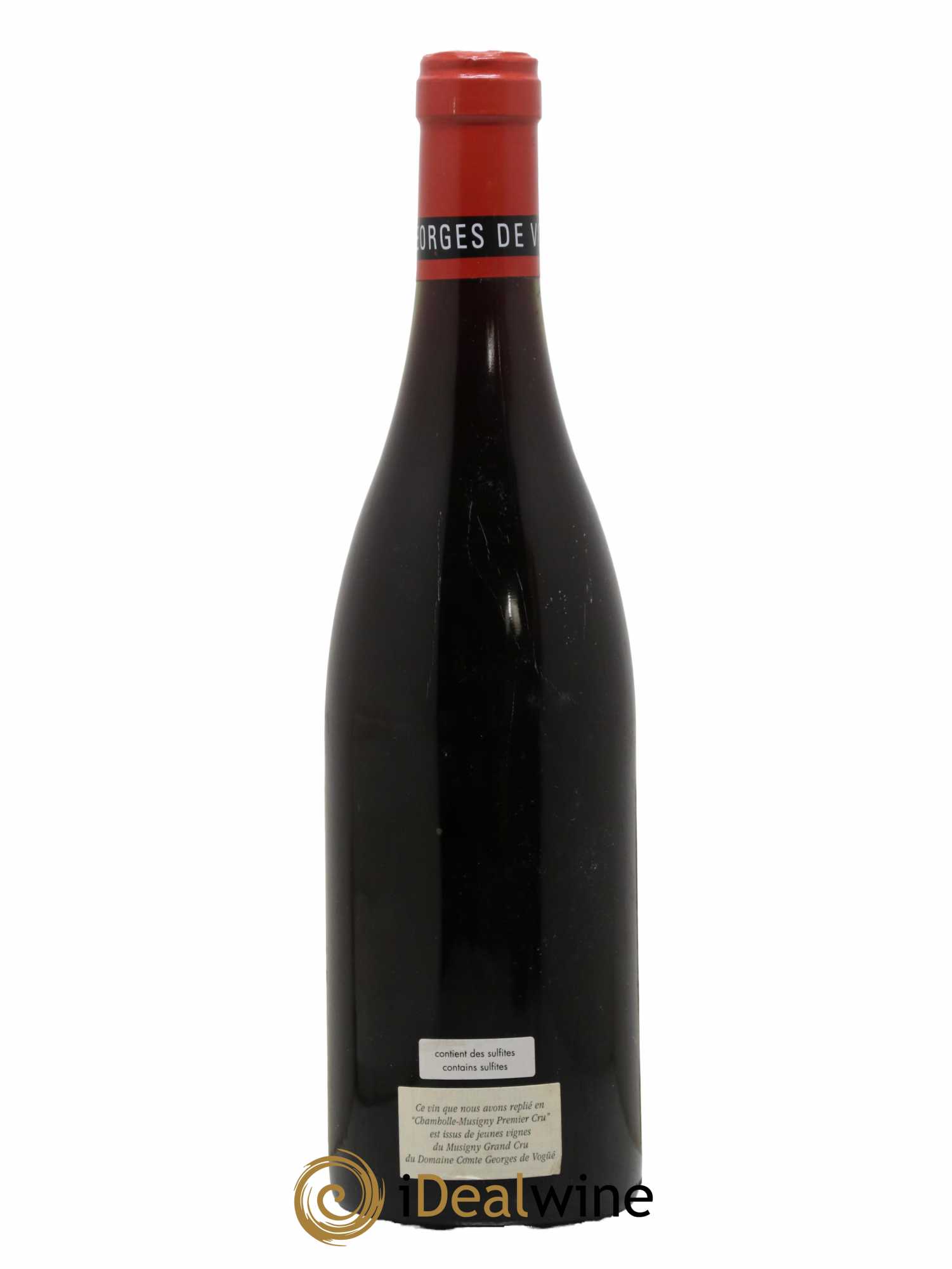 Chambolle-Musigny 1er Cru Comte Georges de Vogüé 2000 - Lot de 1 bouteille - 1