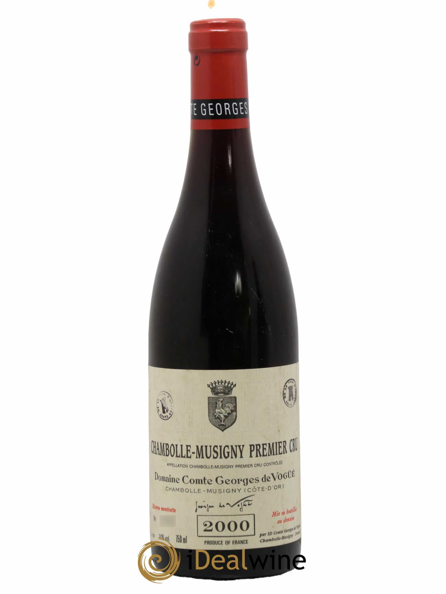 Chambolle-Musigny 1er Cru Comte Georges de Vogüé 2000 - Lot de 1 bouteille - 0