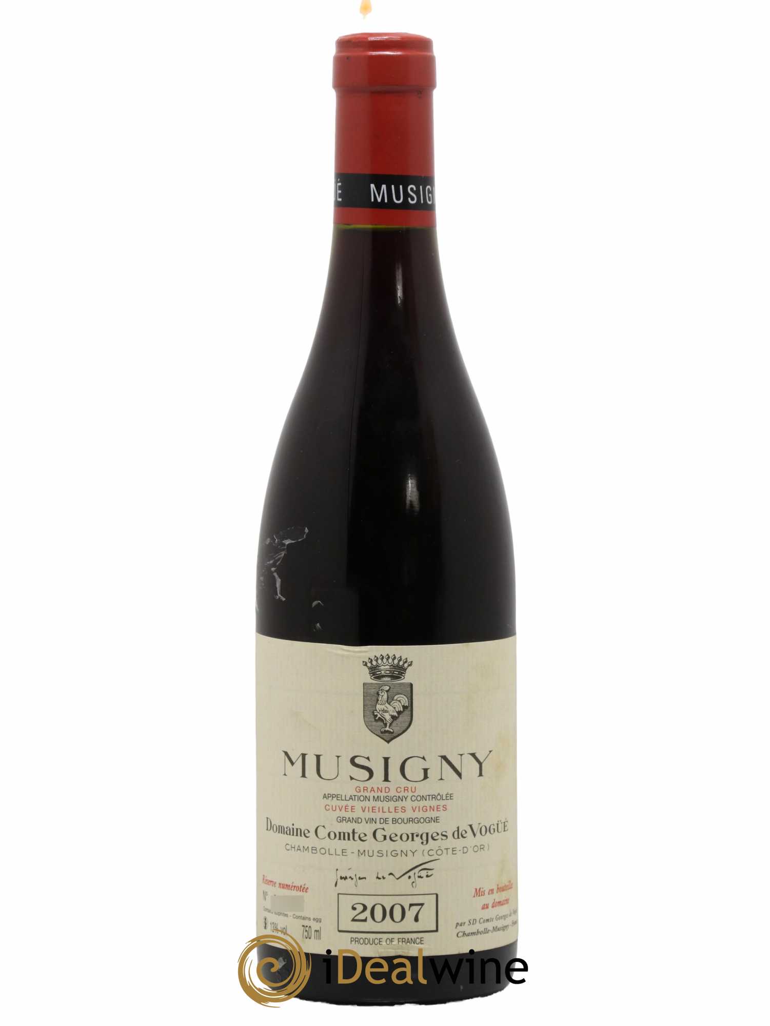 Musigny Grand Cru Cuvée Vieilles Vignes Comte Georges de Vogüé 2007 - Lot de 1 bouteille - 0