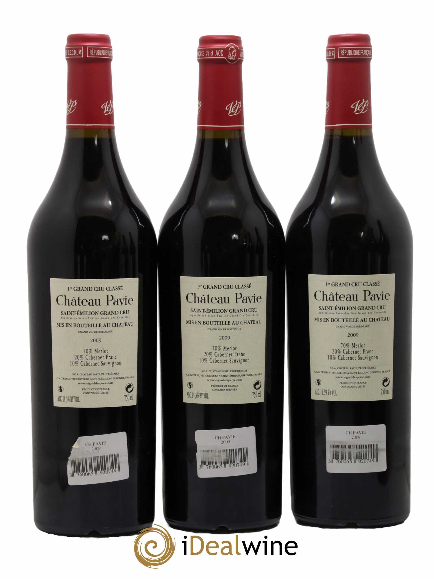 Château Pavie 1er Grand Cru Classé A 2009 - Lot de 6 bouteilles - 2