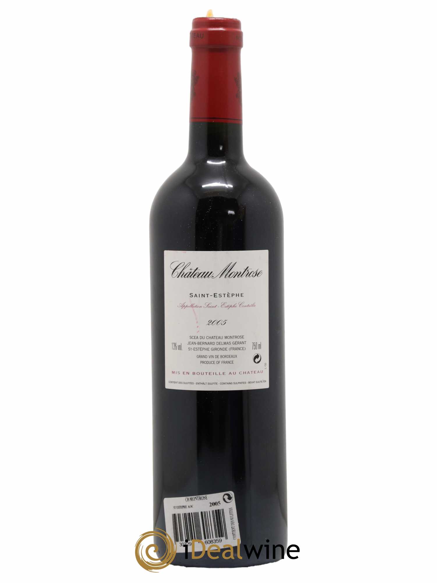 Château Montrose 2ème Grand Cru Classé 2005 - Lot de 1 bouteille - 1