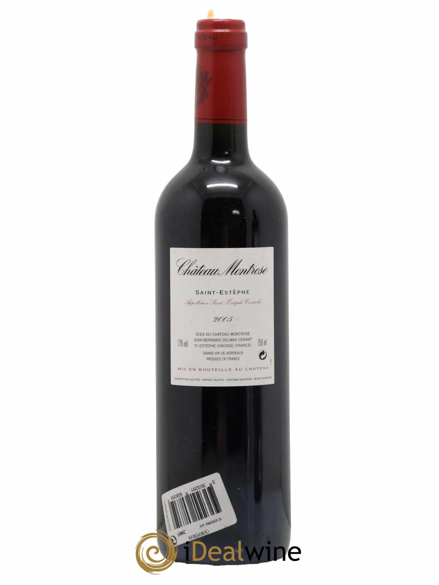 Château Montrose 2ème Grand Cru Classé 2005 - Lot de 1 bouteille - 1
