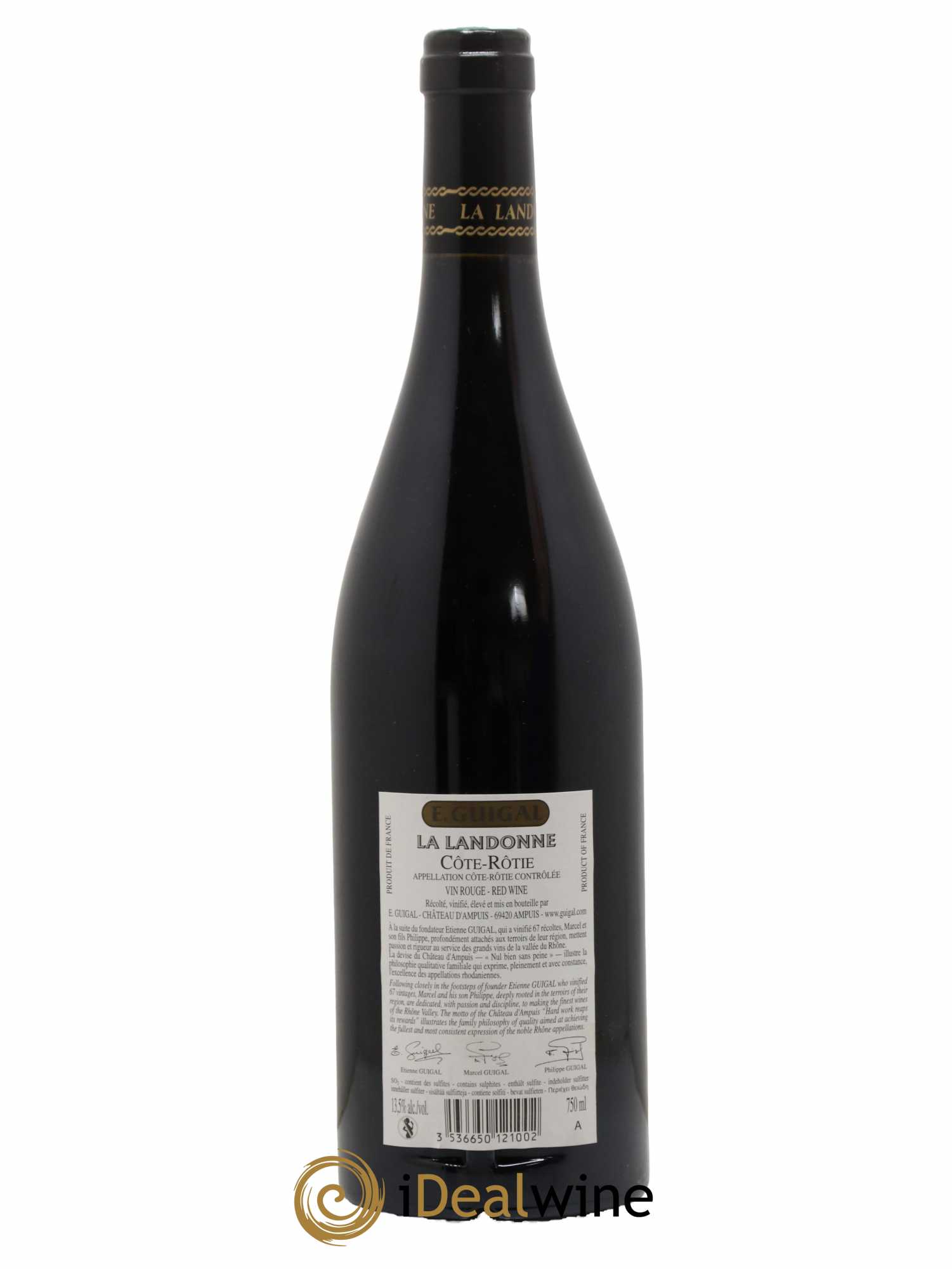 Côte-Rôtie La Landonne Guigal 2010 - Posten von 1 Flasche - 1