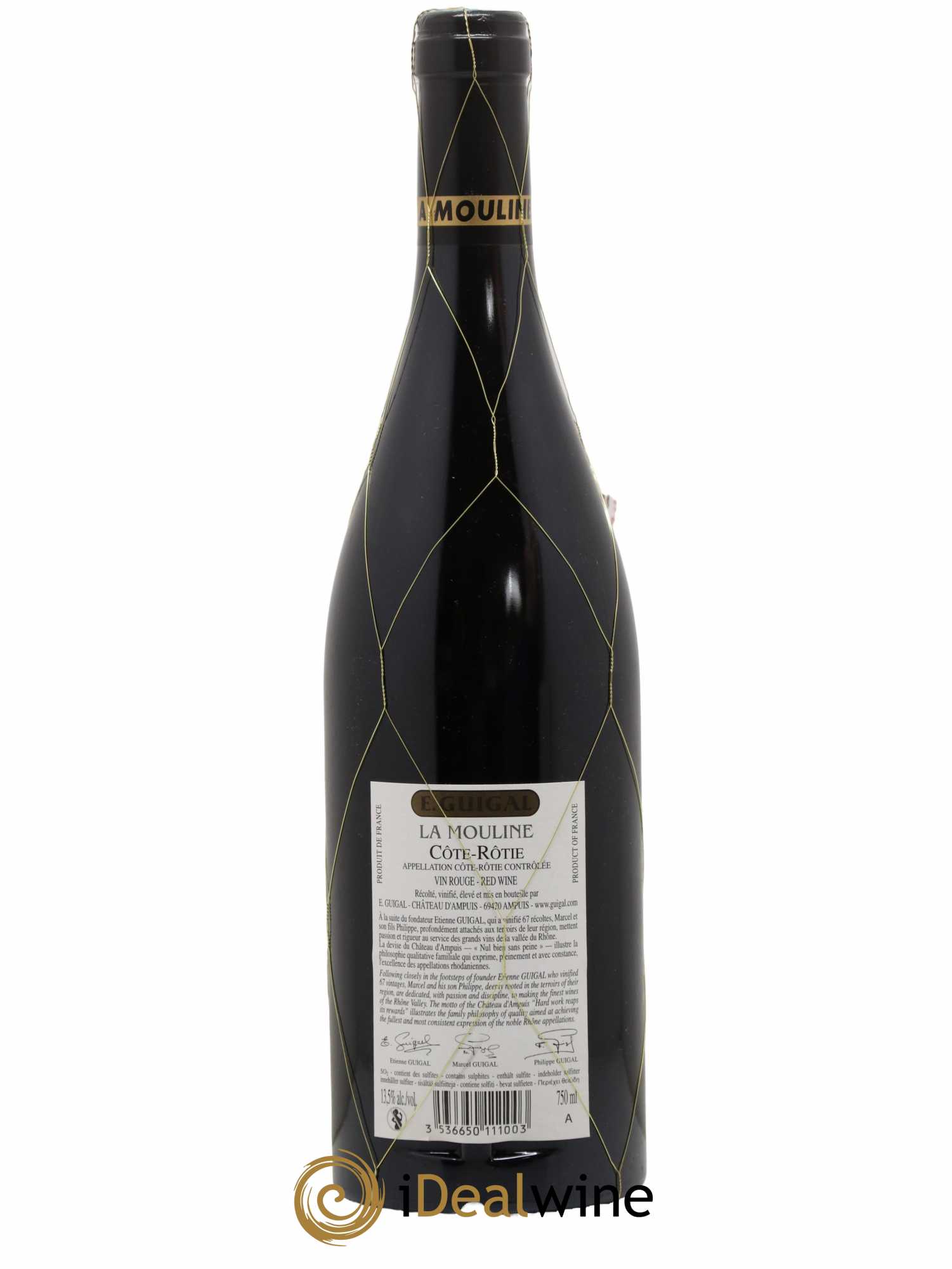 Côte-Rôtie La Mouline Guigal 2010 - Posten von 1 Flasche - 1