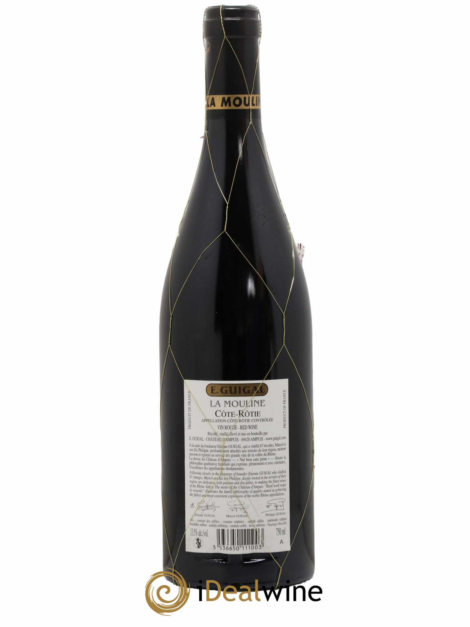 Côte-Rôtie La Mouline Guigal 2010 - Lot de 1 bouteille - 1