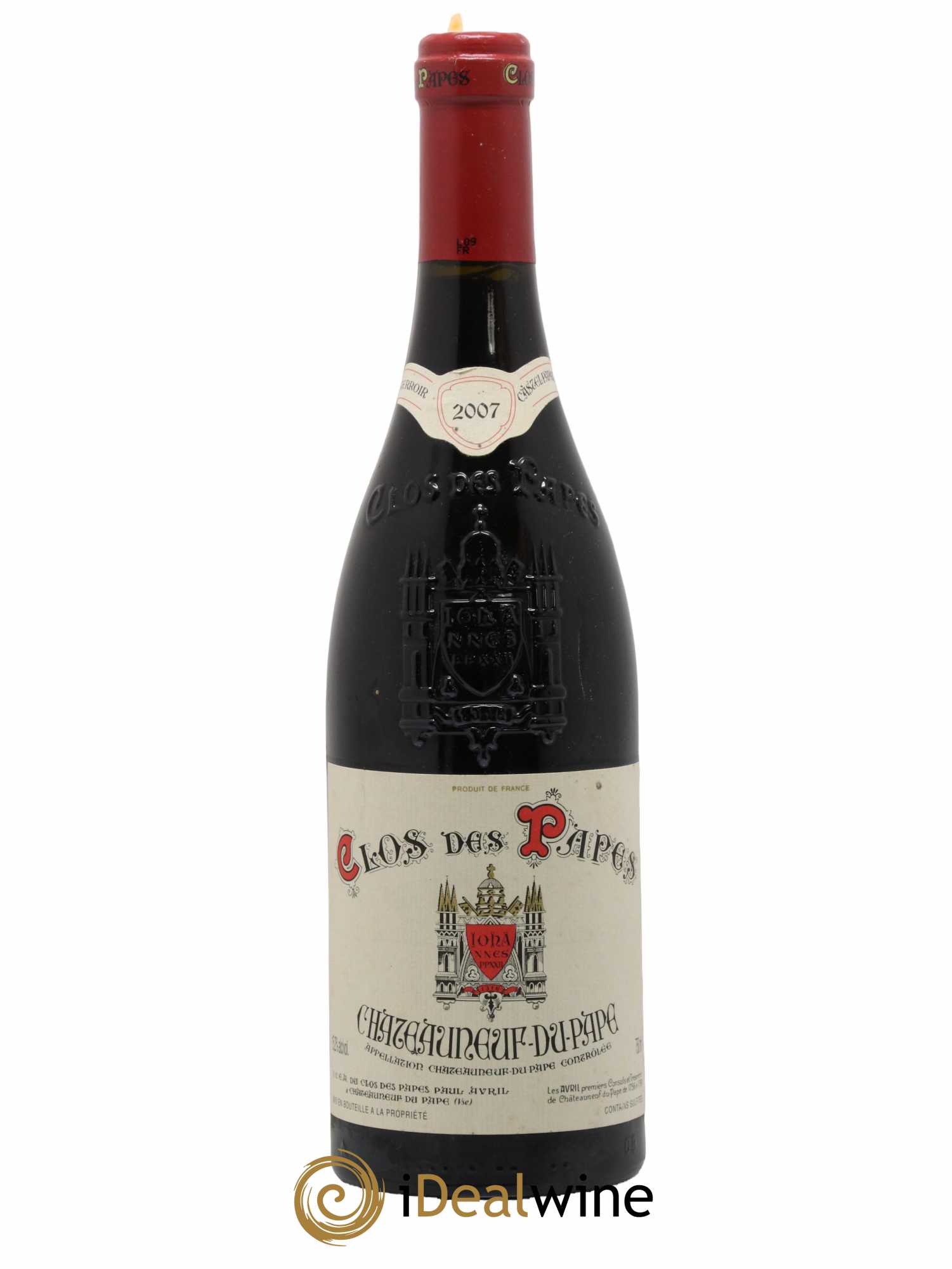 Châteauneuf-du-Pape Clos des Papes - Paul Avril 2007 - Lot de 1 bouteille - 0