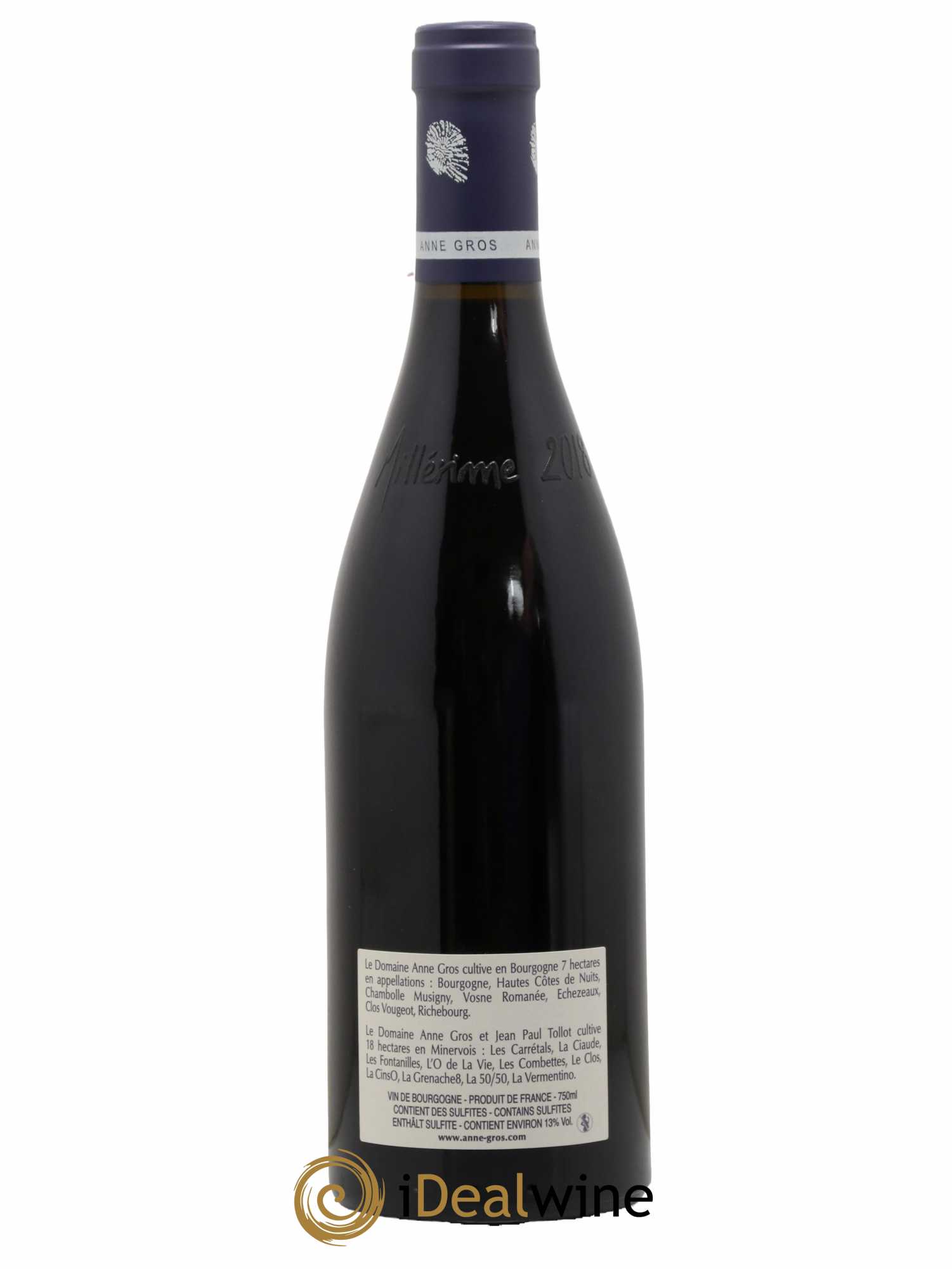 Richebourg Grand Cru Anne Gros 2018 - Posten von 1 Flasche - 1