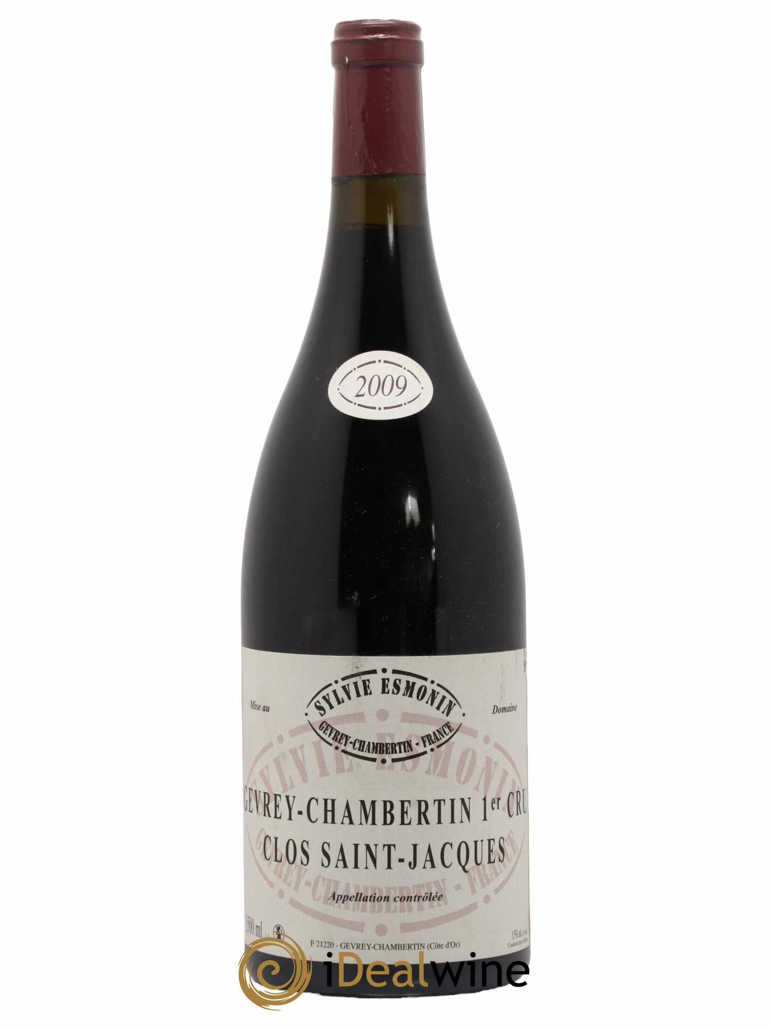 Gevrey-Chambertin 1er Cru Clos Saint Jacques Sylvie Esmonin 2009 - Lot de 1 magnum - 0