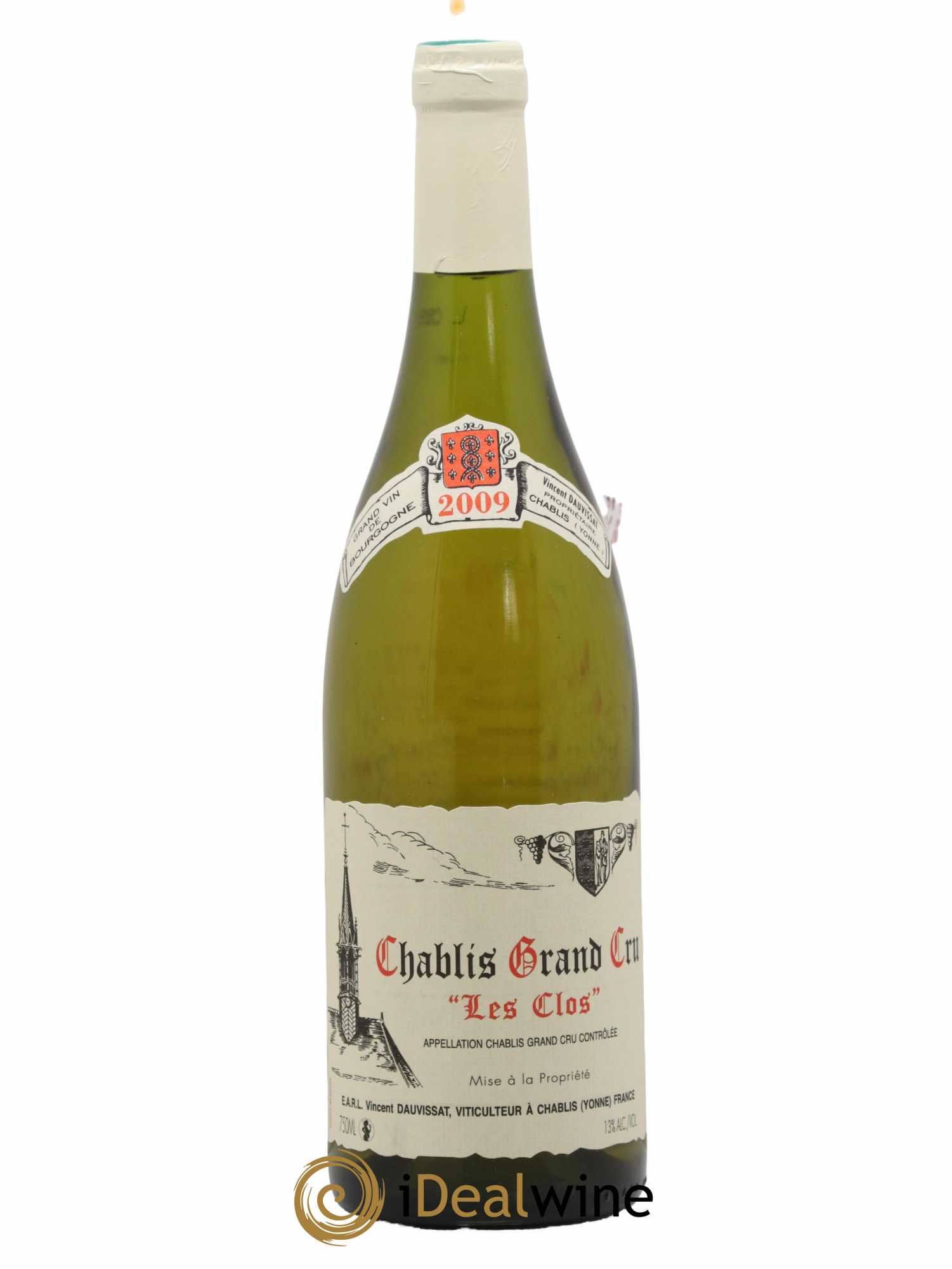 Chablis Grand Cru Les Clos Vincent Dauvissat (Domaine) 2009 - Posten von 1 Flasche - 0