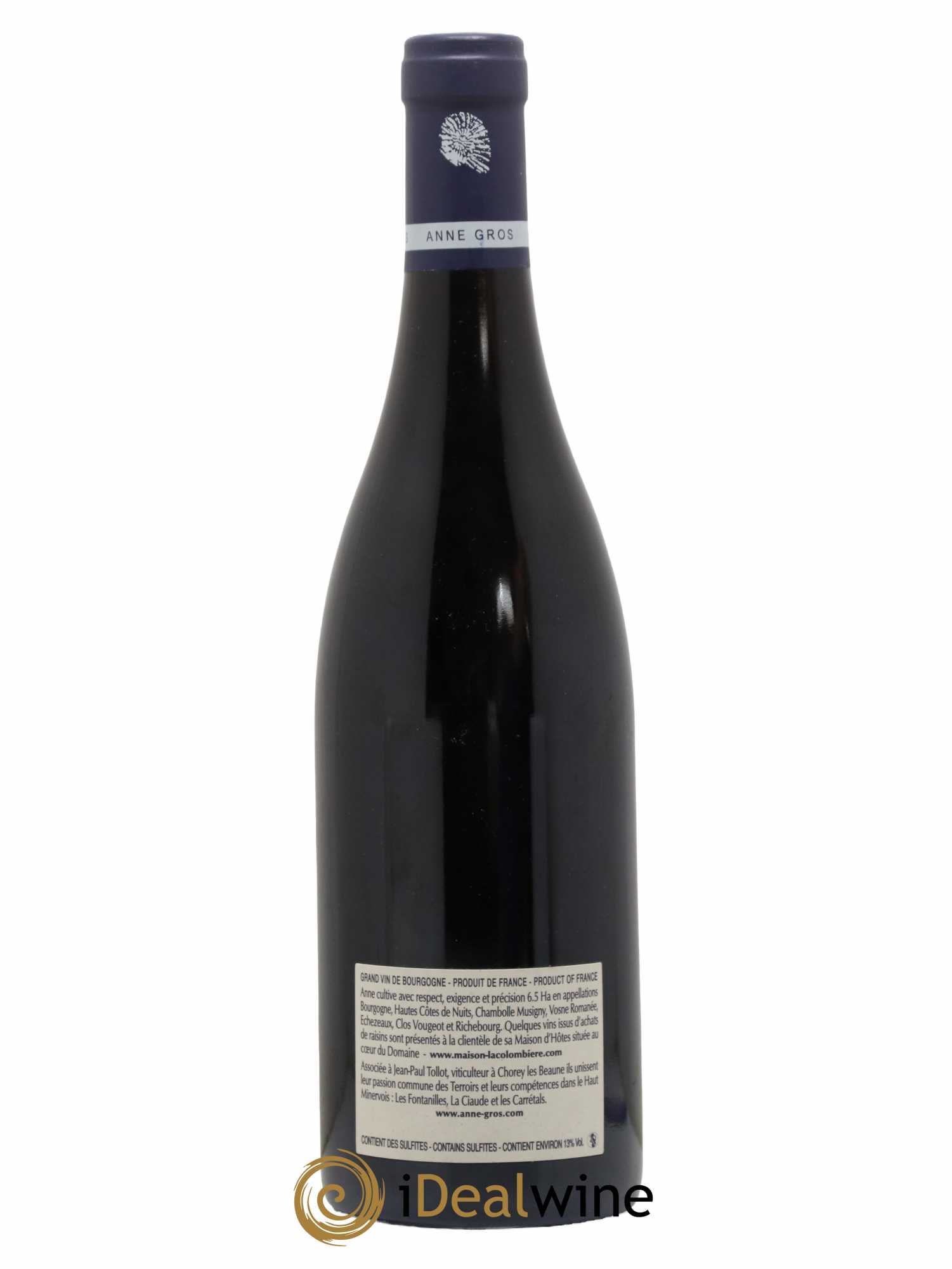 Clos de Vougeot Grand Cru Le Grand Maupertui Anne Gros 2010 - Posten von 1 Flasche - 1