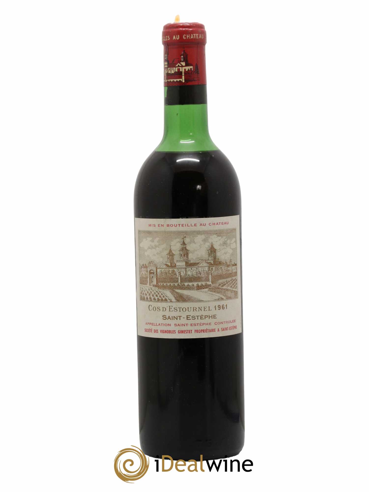 Cos d'Estournel 2ème Grand Cru Classé 1961 - Lot de 1 bouteille - 0