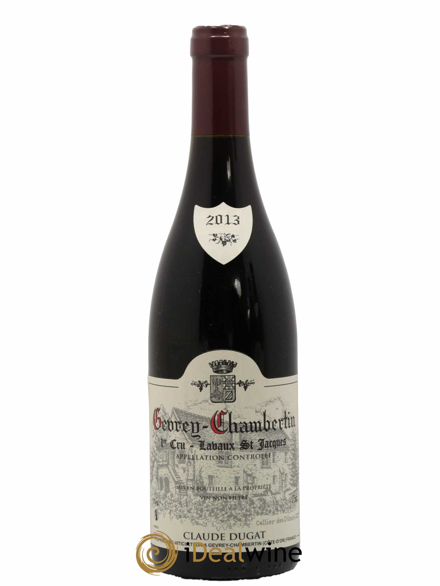 Gevrey-Chambertin 1er Cru Lavaux Saint-Jacques Claude Dugat 2013 - Lot de 1 bouteille - 0
