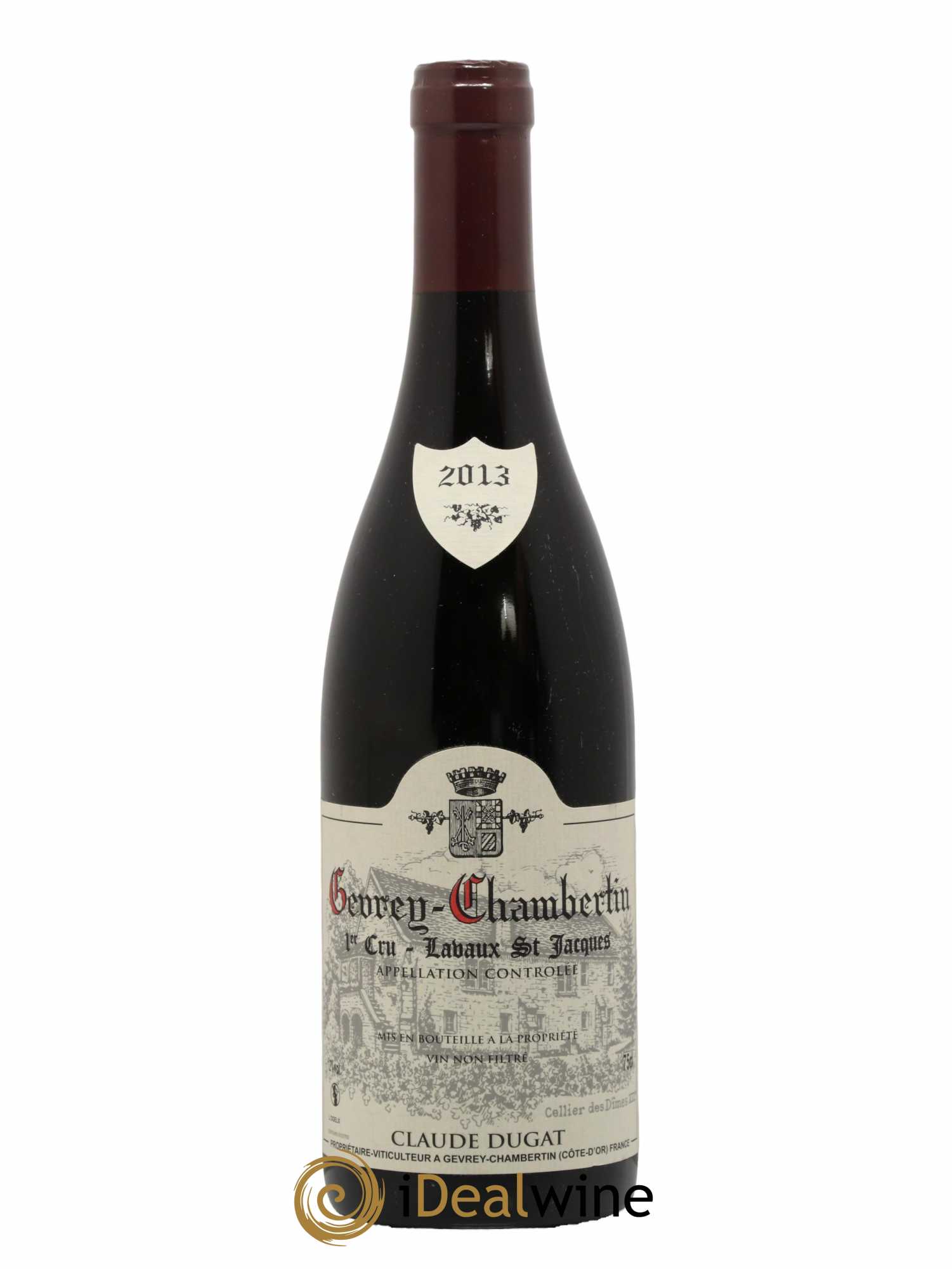 Gevrey-Chambertin 1er Cru Lavaux Saint-Jacques Claude Dugat 2013 - Lot de 1 bouteille - 0