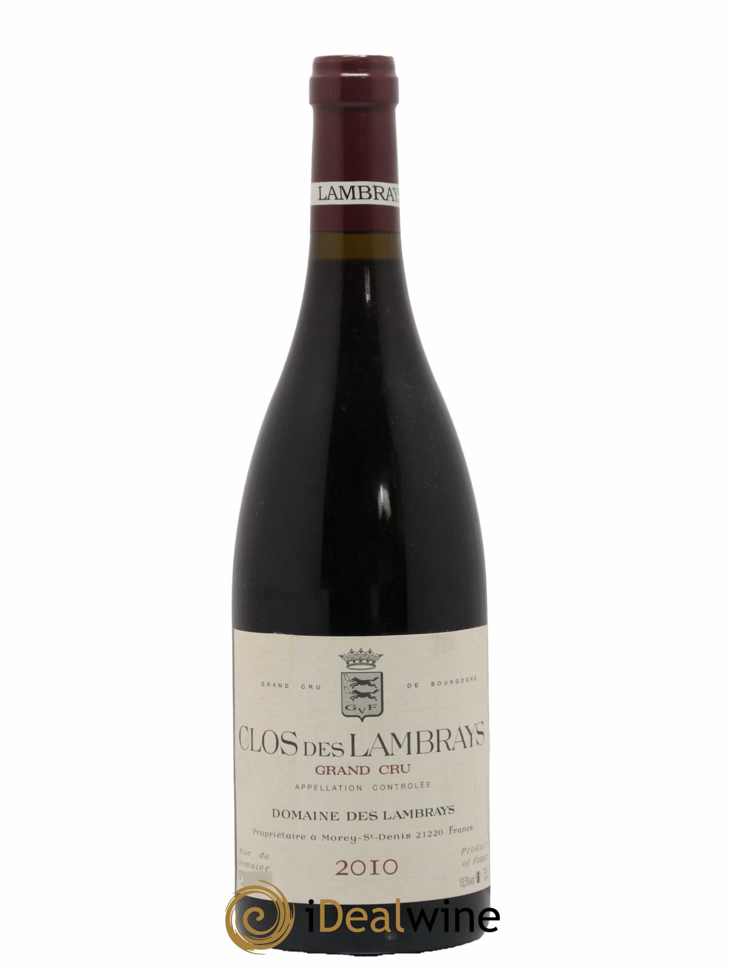 Clos des Lambrays Grand Cru Domaine des Lambrays 2010 - Lot de 1 bouteille - 0