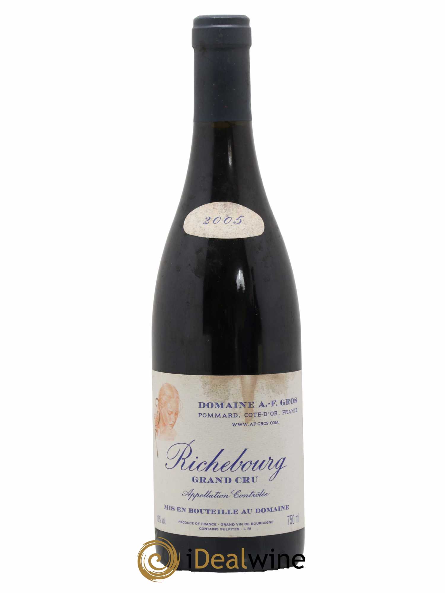 Richebourg Grand Cru A.-F. Gros 2005 - Lot de 1 bouteille - 0